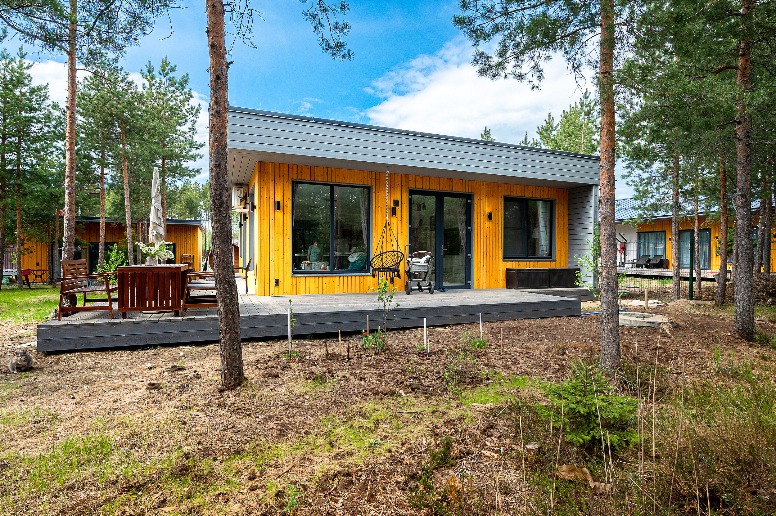 Экстерьер дома в Курортном районе. Интерьерный фотограф. Фото- видеосъемка недвижимости Санкт-Петербург