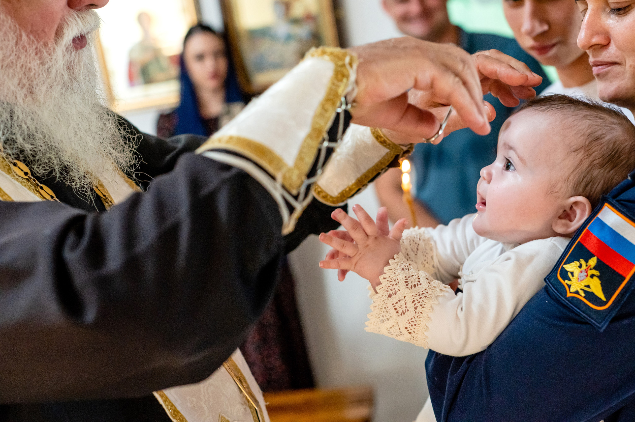 Профессиональный фотограф на церемонию крещения. Вячеслав Скрипник Фотограф Краснодар
