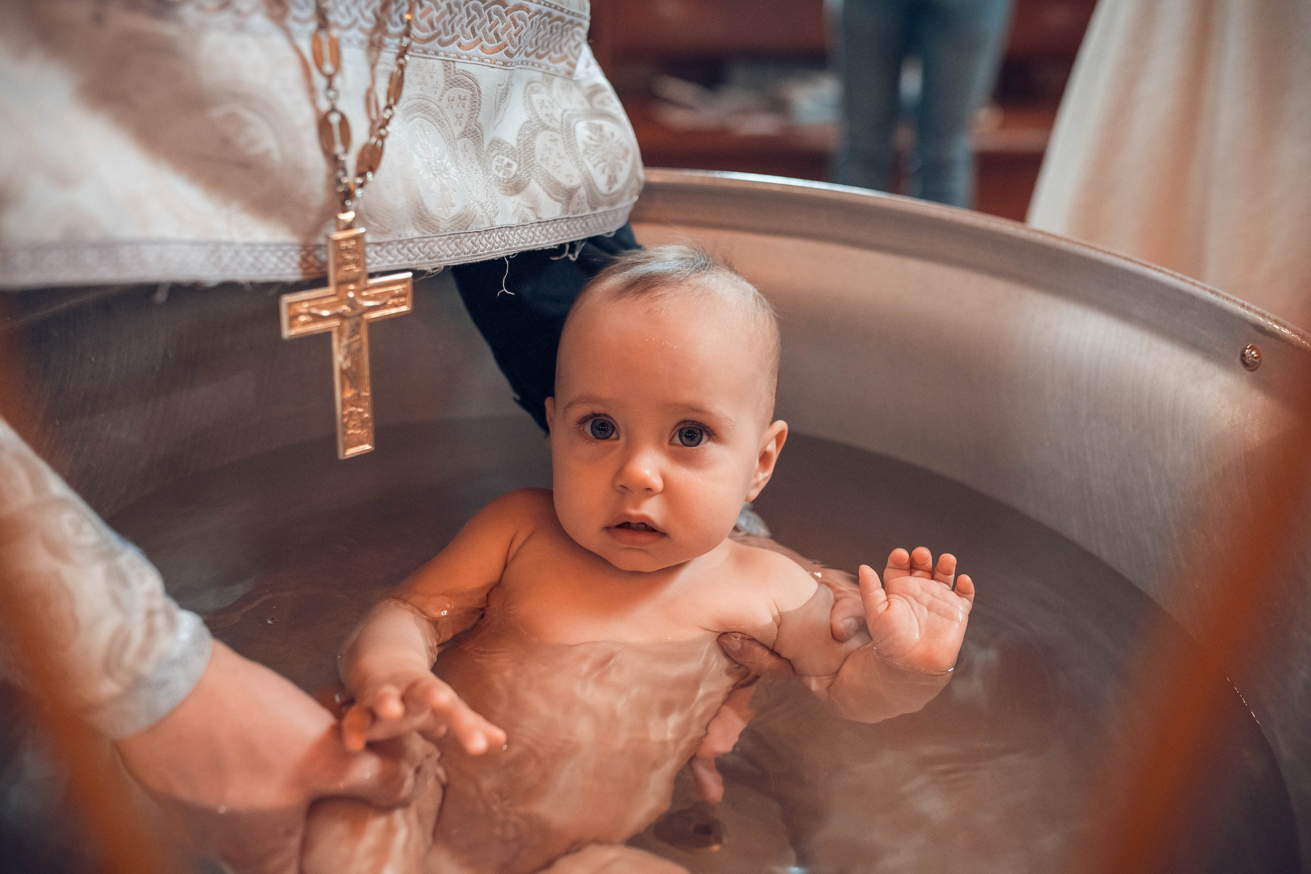 Крещение Кристины. Екатерина Крапивина фотограф церковных Таинств в Нижний Новгороде