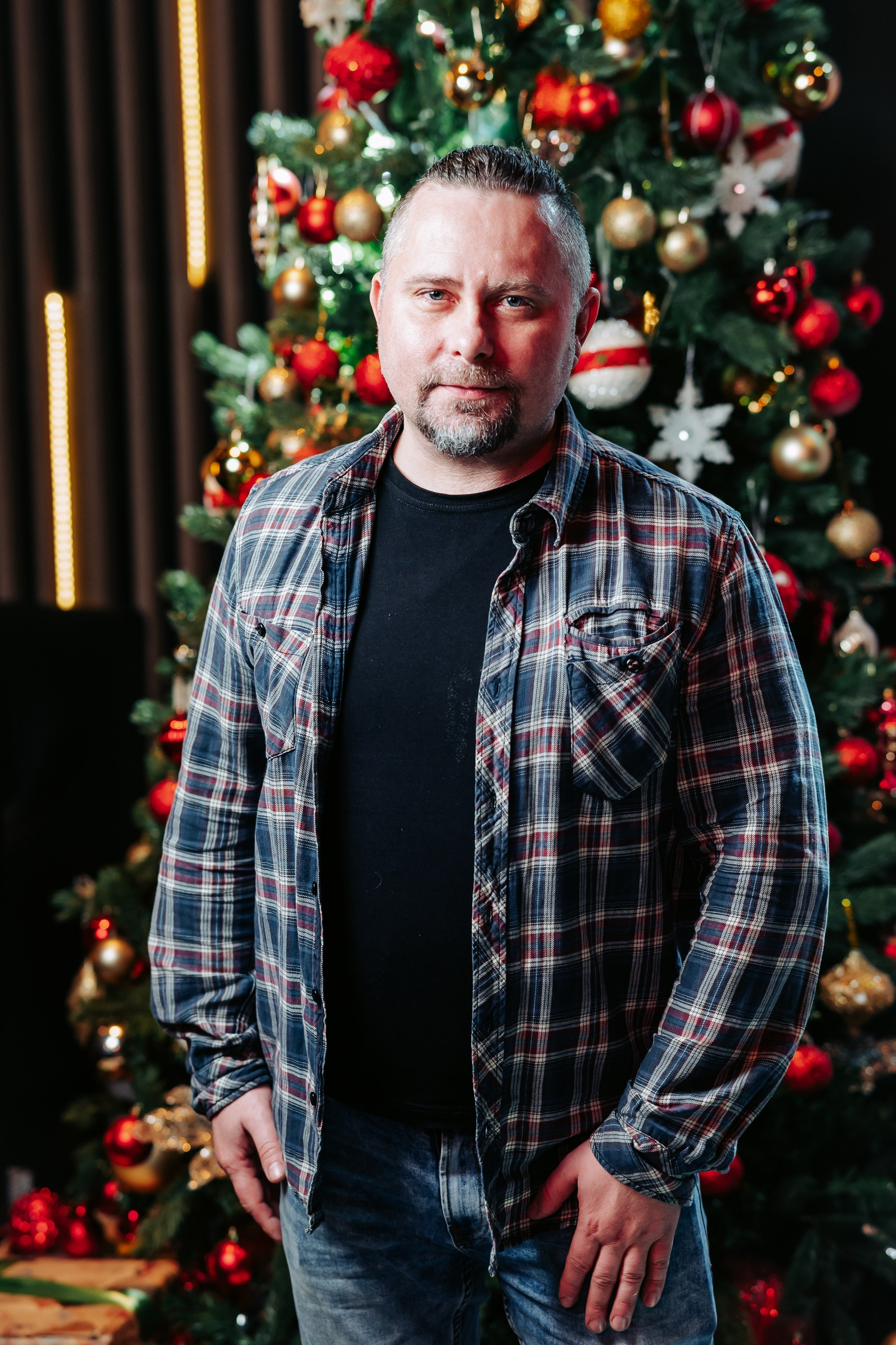 Новогодний корпоратив в караоке баре. Фотограф Дмитрий Сермяжко