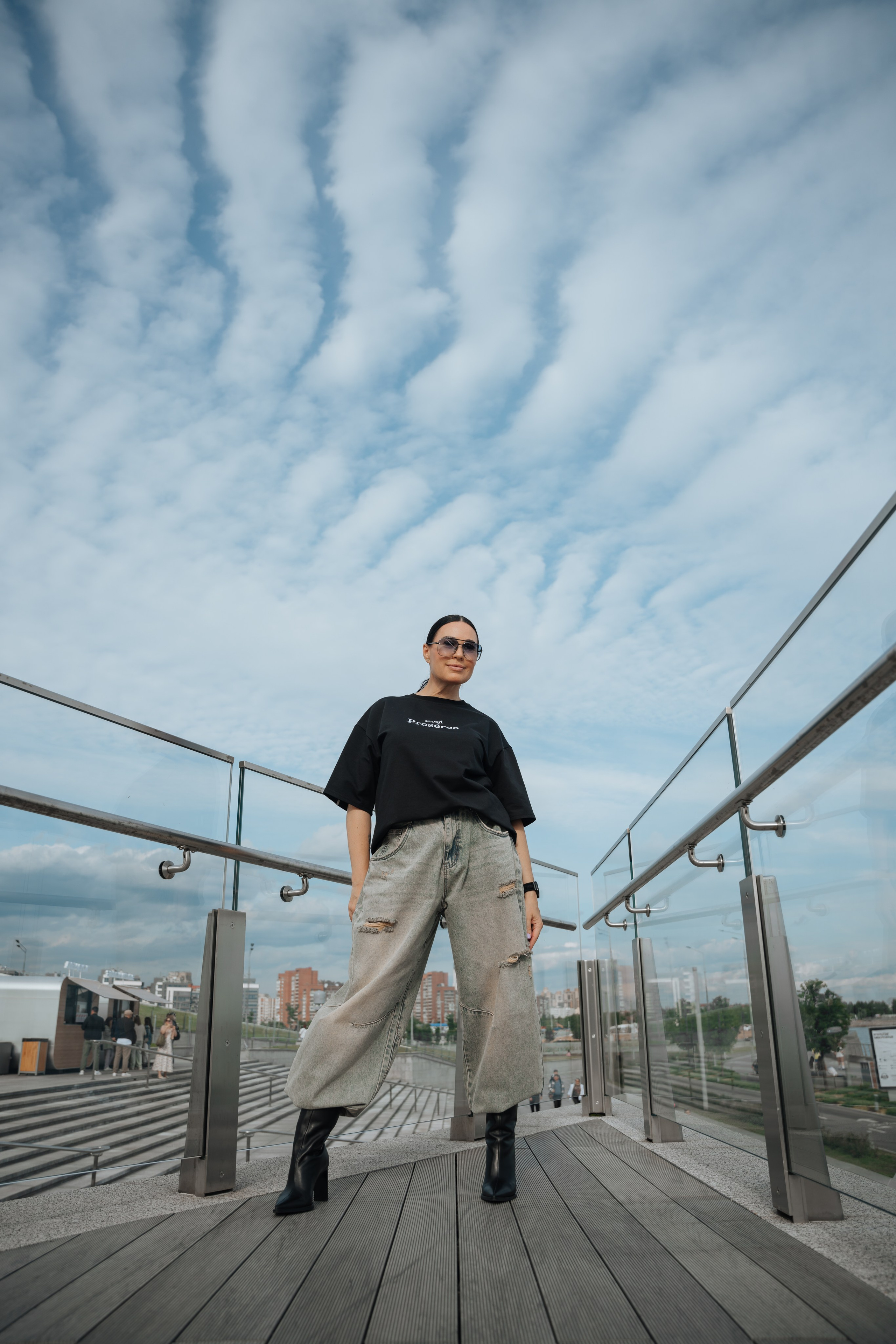 Елена. Лахта центр. Портретный фотограф в Санкт-Петербурге Дмитриева Наталия