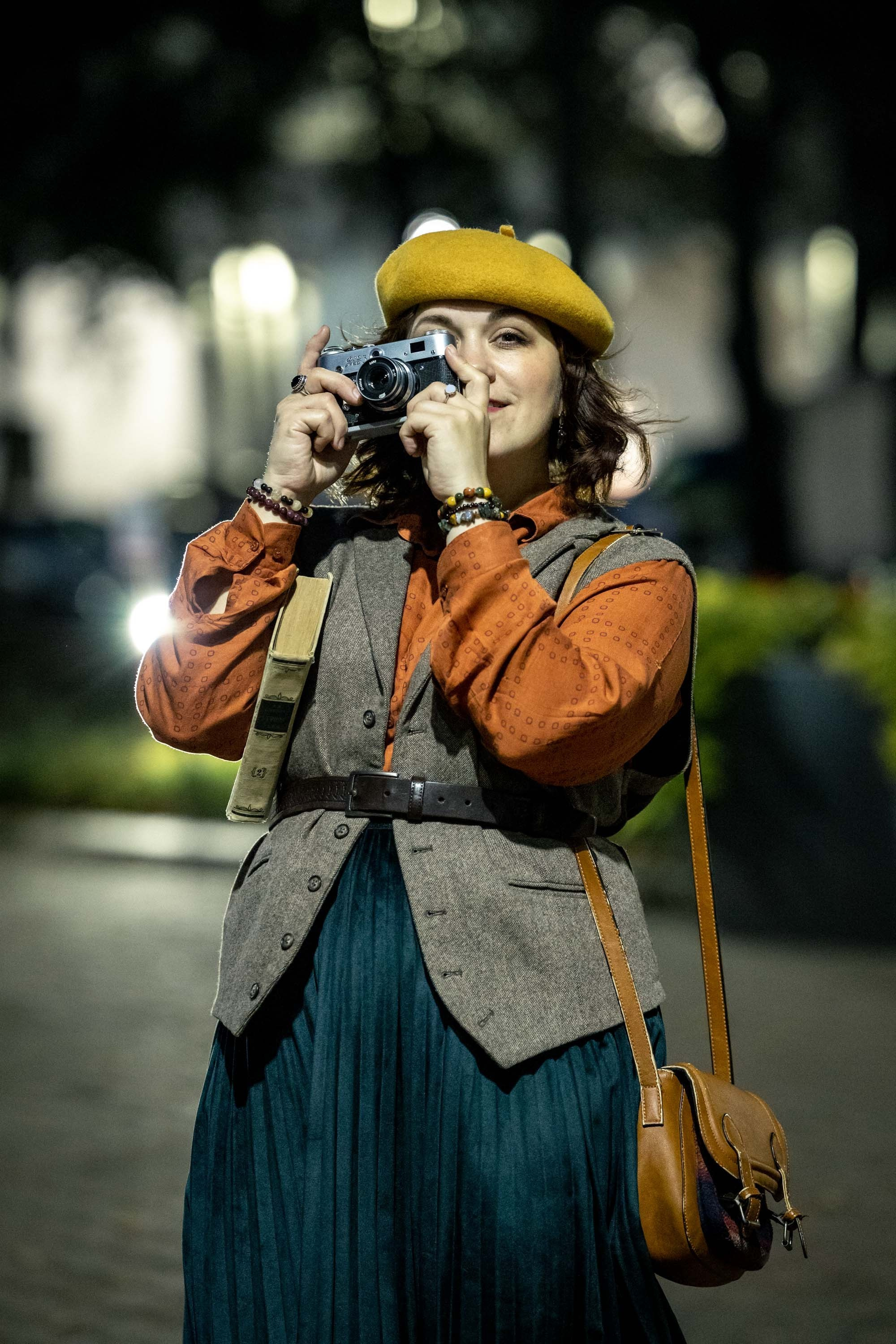 Фотосессия под фонарями в Костроме