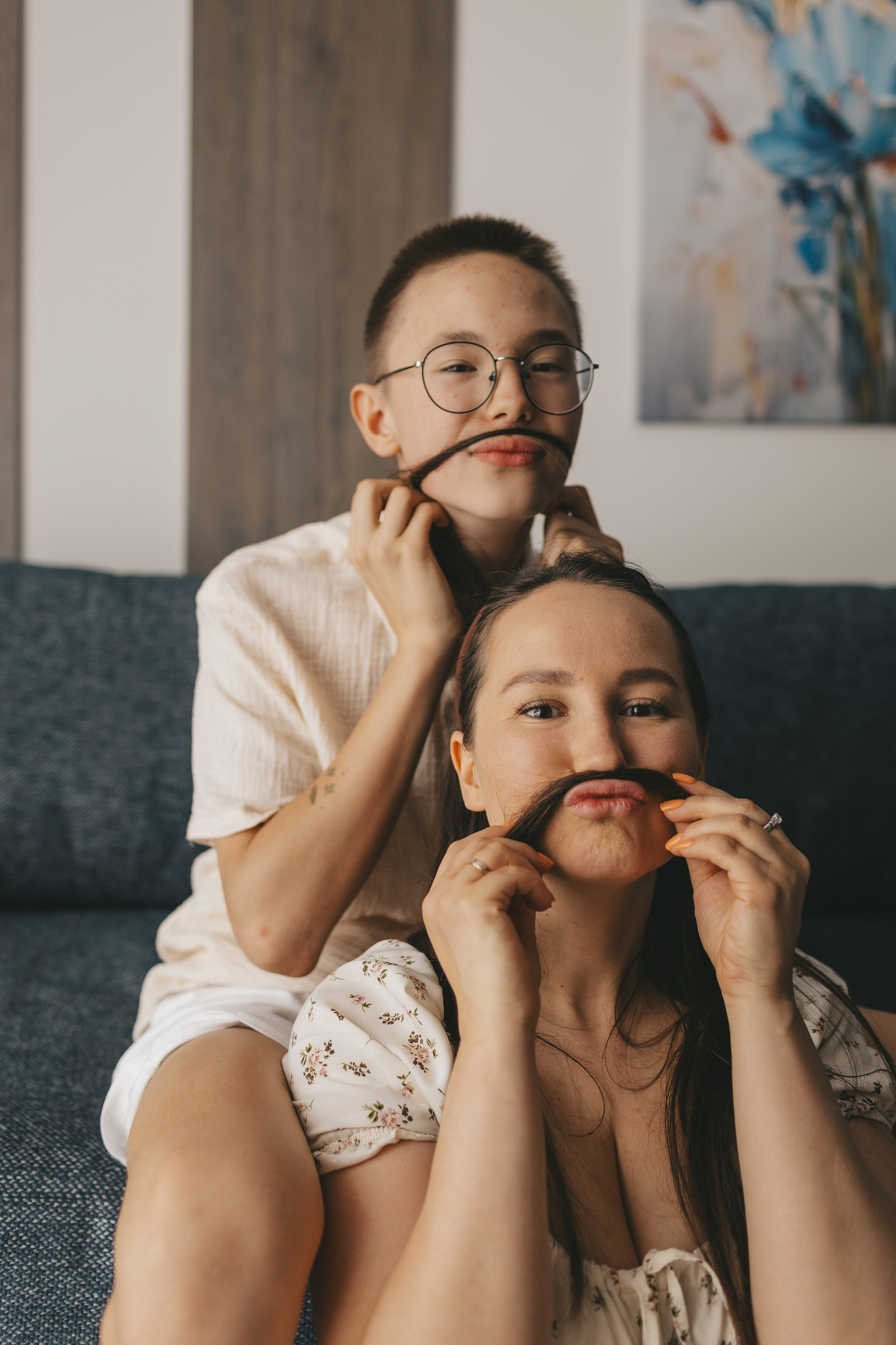 Настя с сыновьями. Семейный и детский фотограф и видеограф в Москве, Дрокина Наталья
