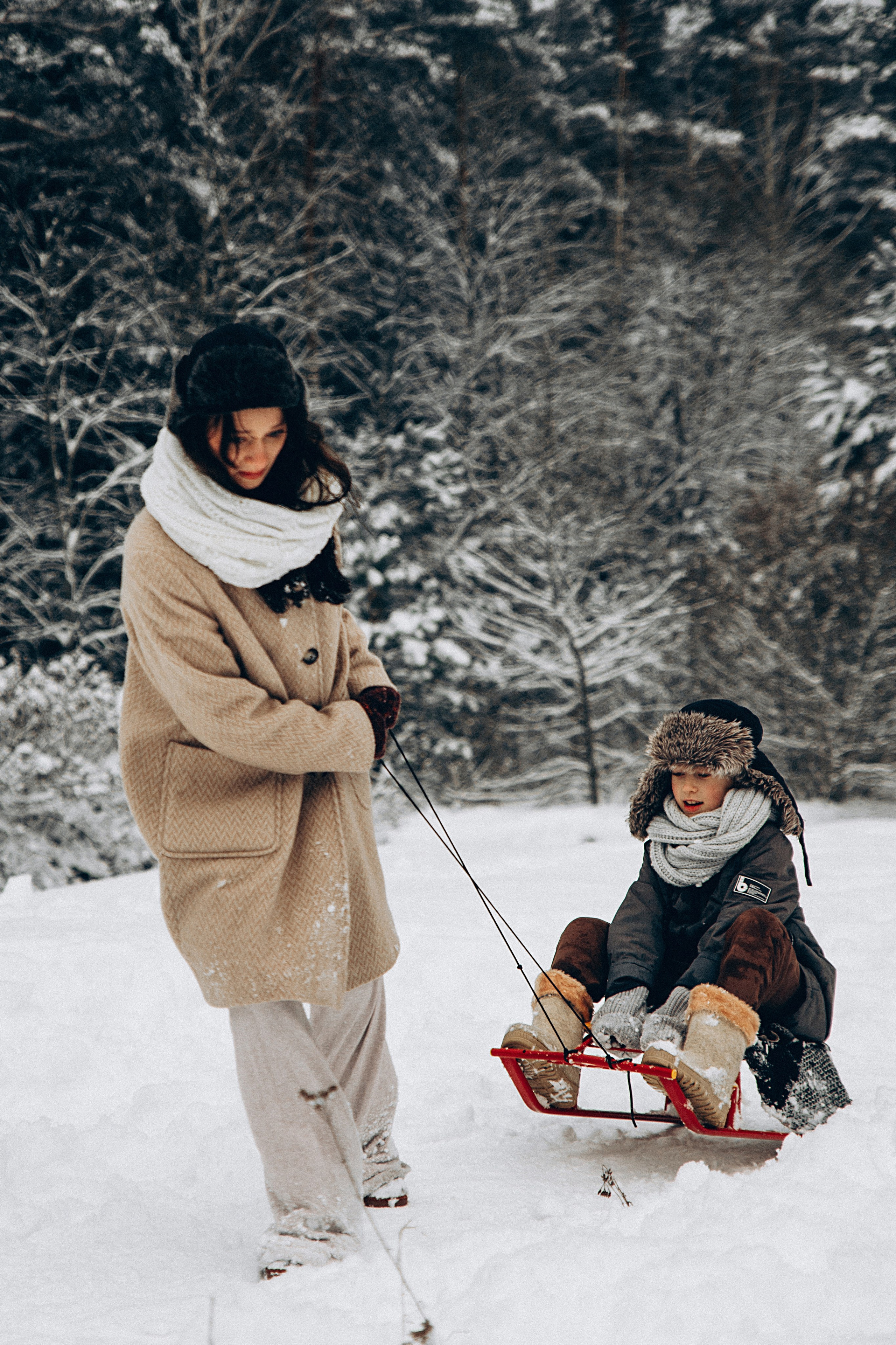 Зимние радости. Репортажный и детский фотограф в Минске