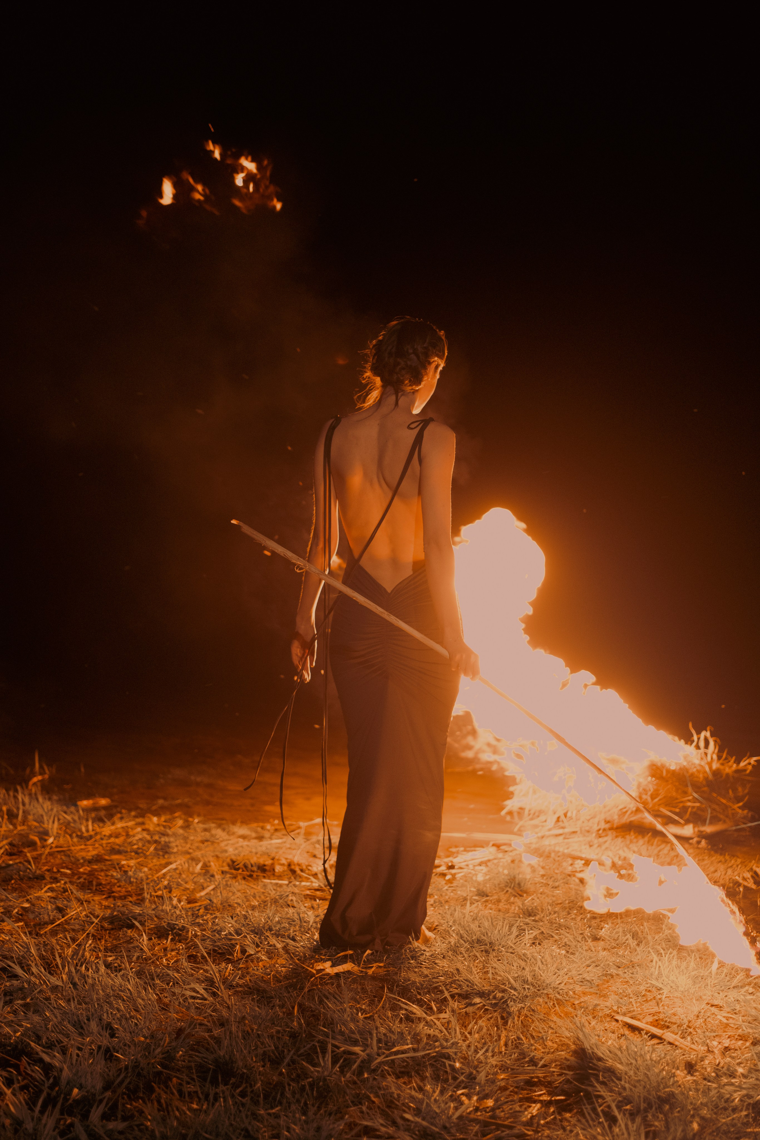 Fire lady. Фотограф Екатерина Крючкова