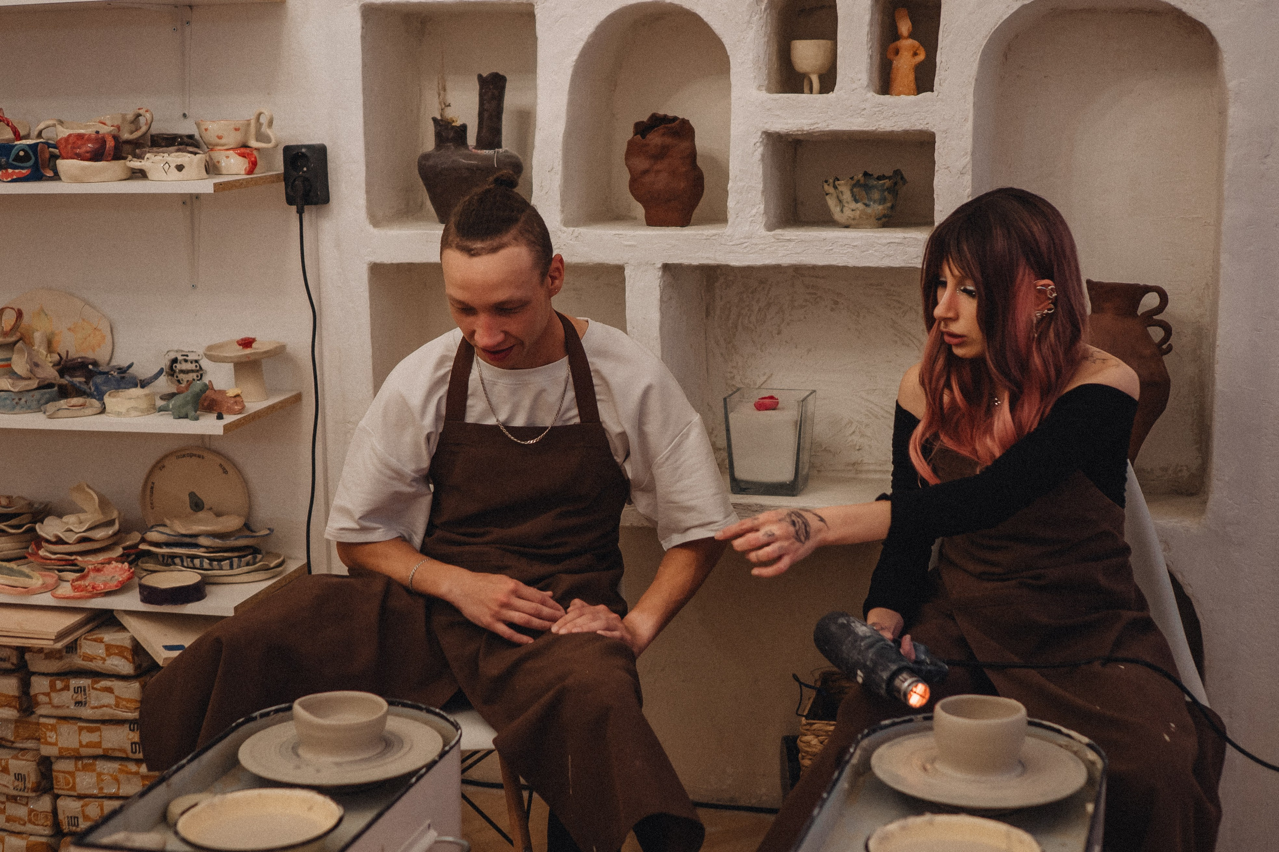 СВИДАНИЕ В ГОНЧАРНОЙ МАСТЕРСКОЙ. Профессиональный фотограф, Санкт-Петербург — Виктория Богомолова