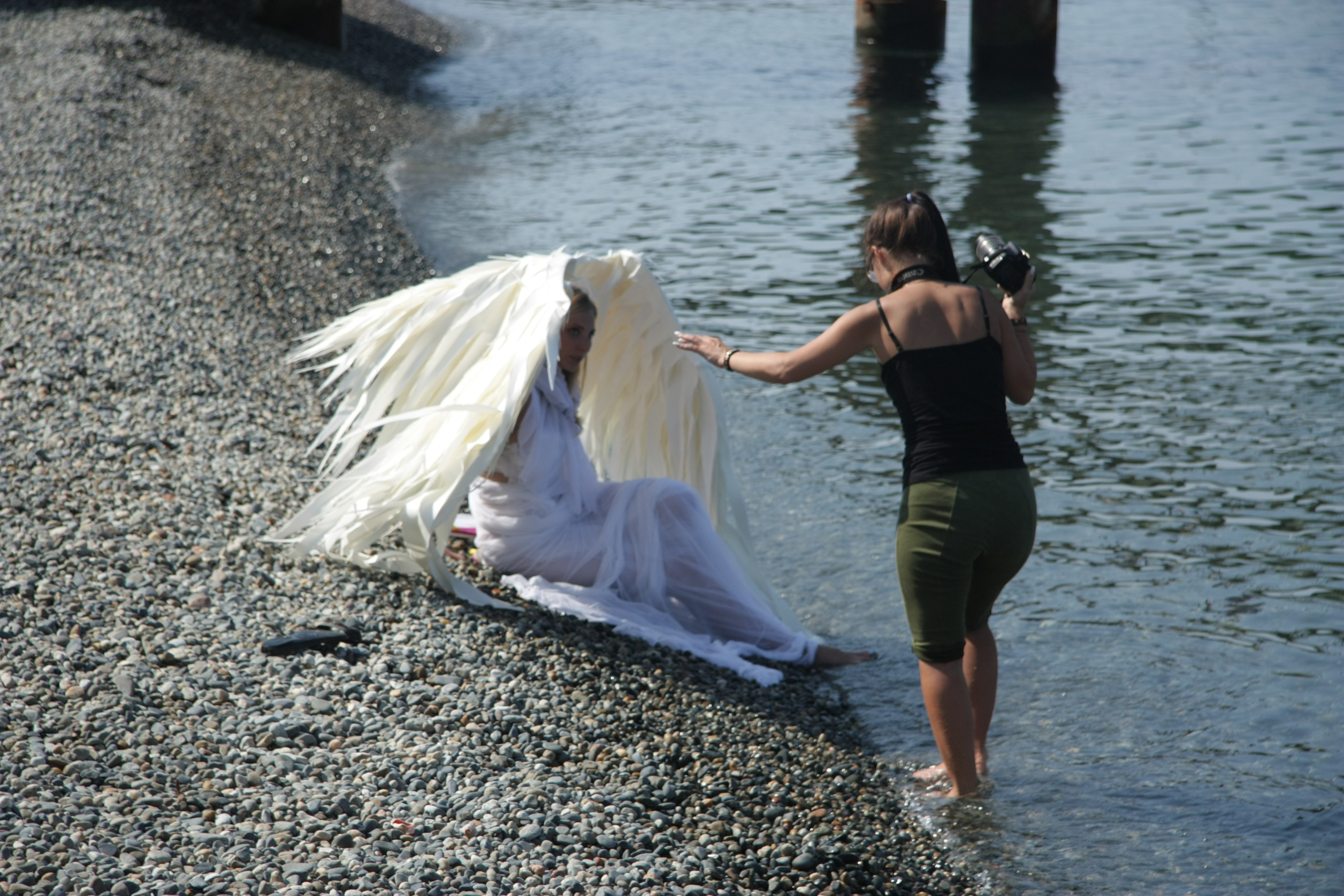 Первый бэкстейдж. Июль 2020. Фотограф Роман Адлер