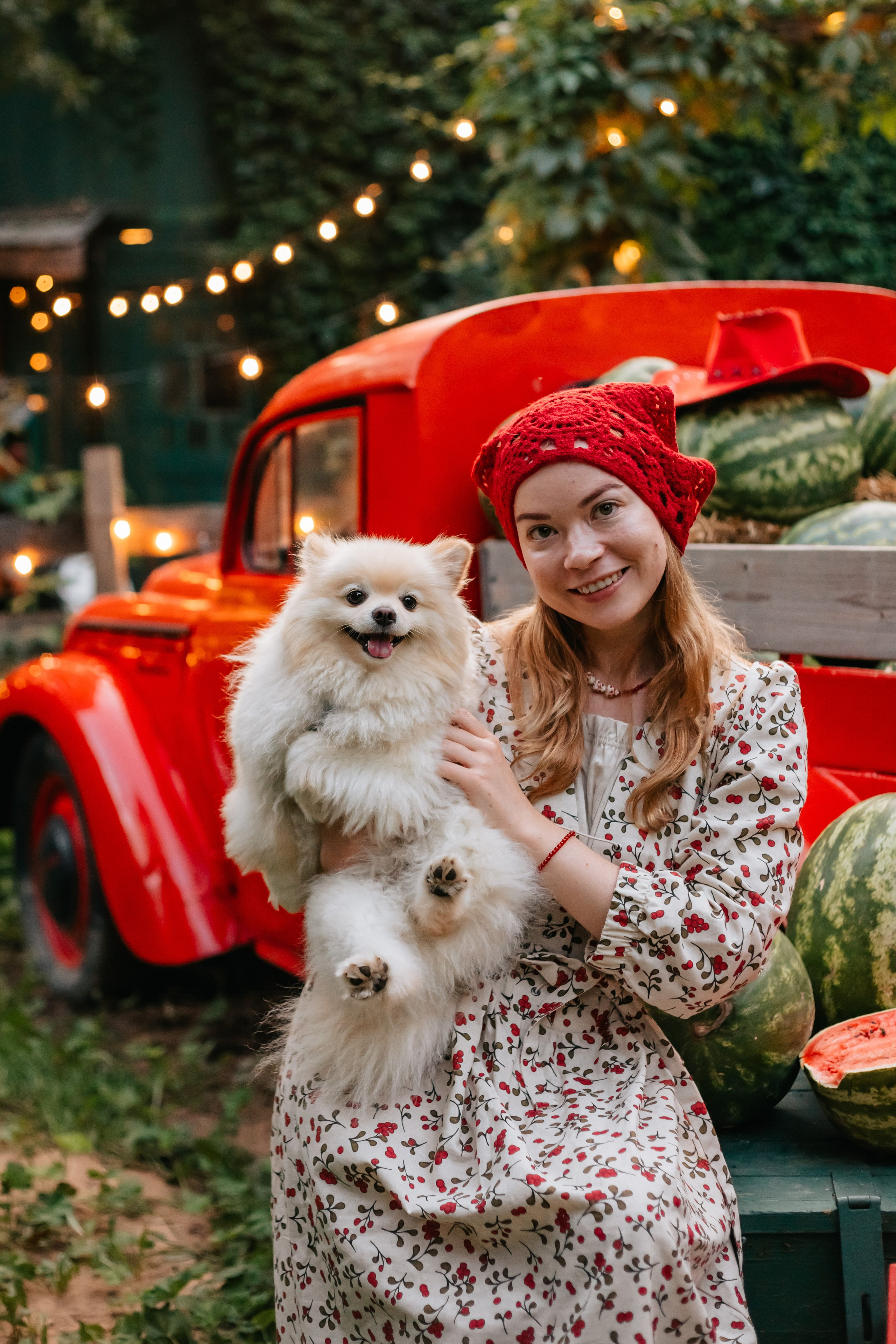 Ксюша, Валера, Зося, Юки и Луна. Семейный фотограф анималист Мария Крючкова