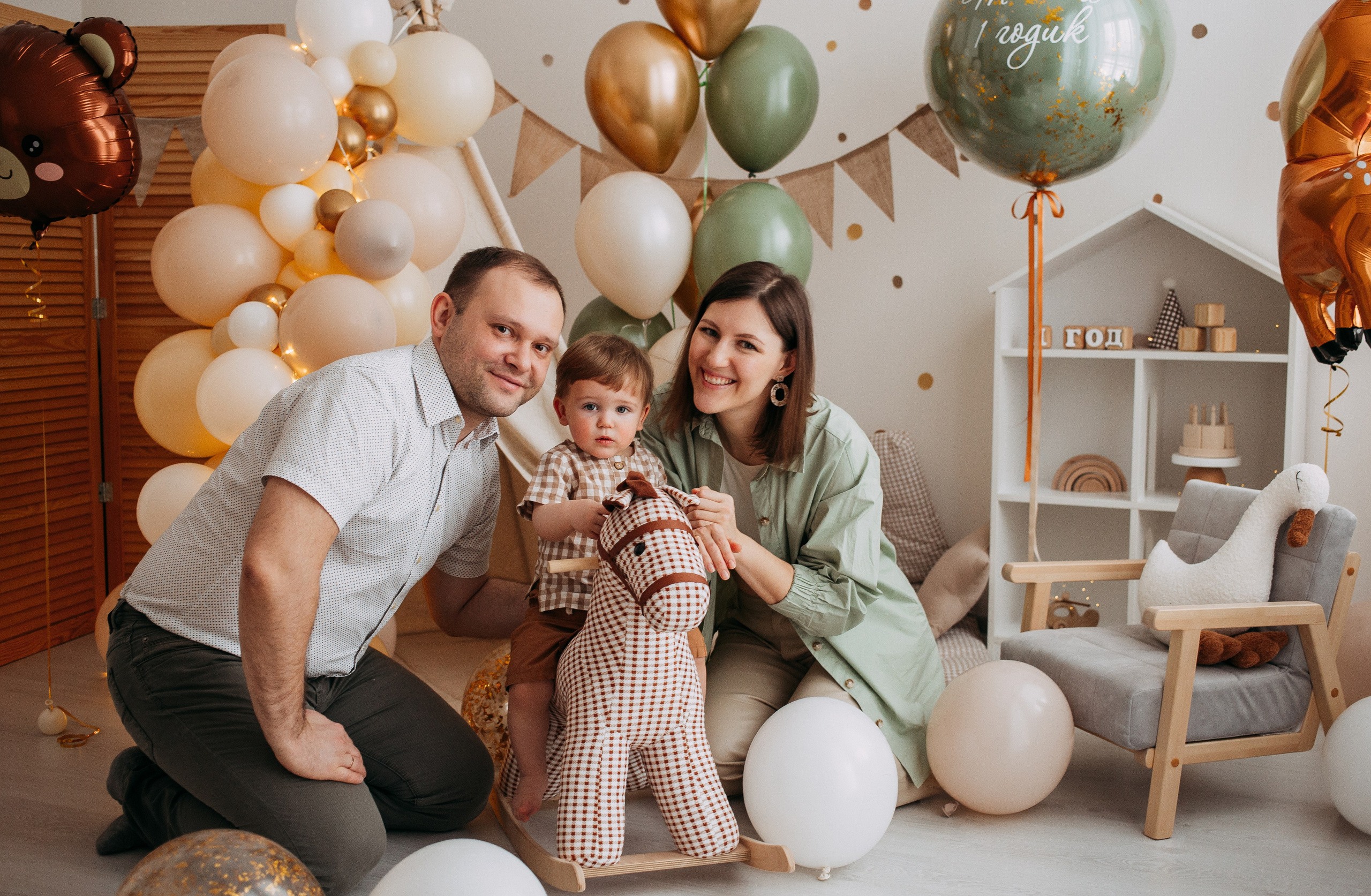 Тёмочке 1 год. Фотограф в Санкт-Петербурге Гарипова Валерия