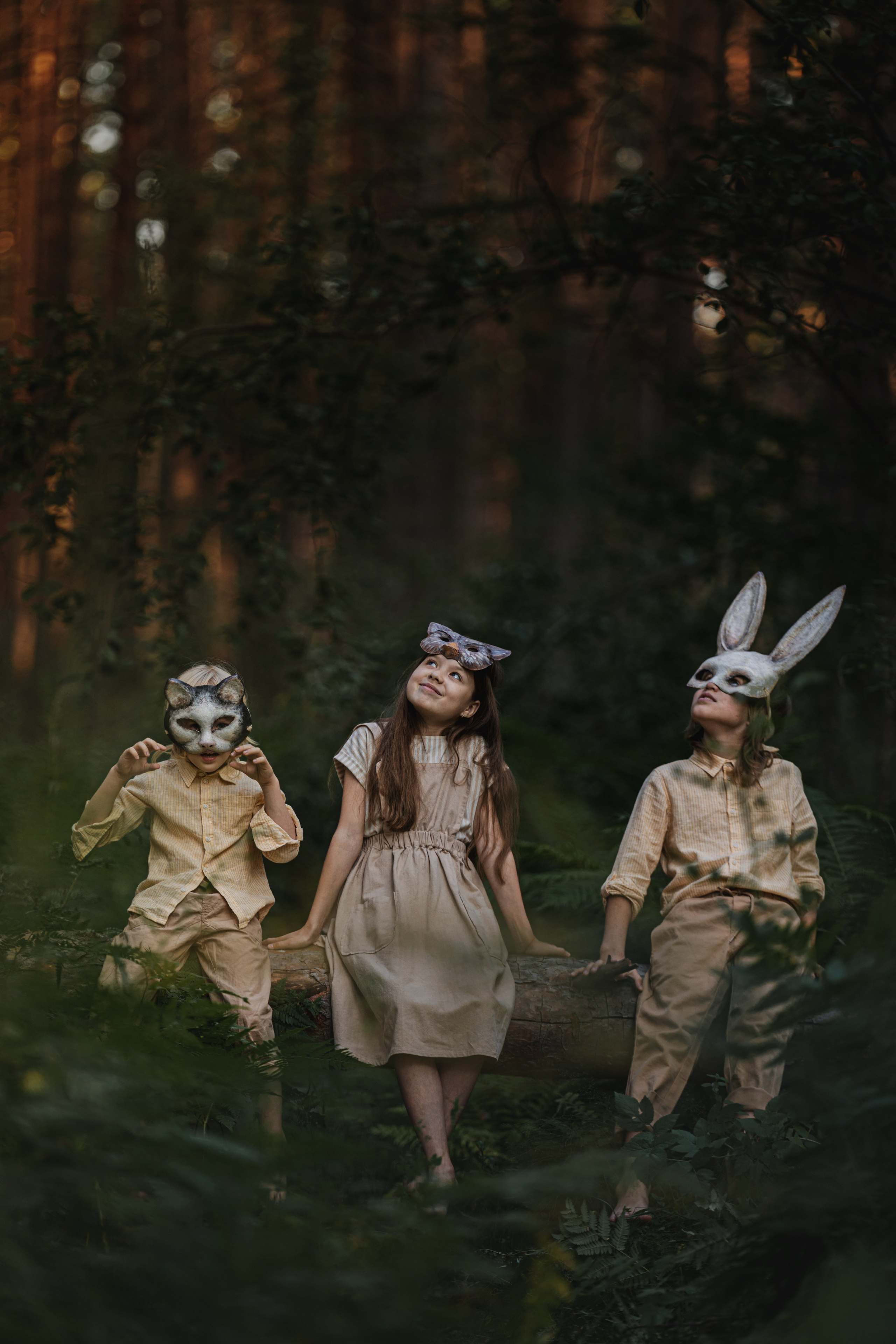 Маски (детская тематическая съемка). Kameramotor74