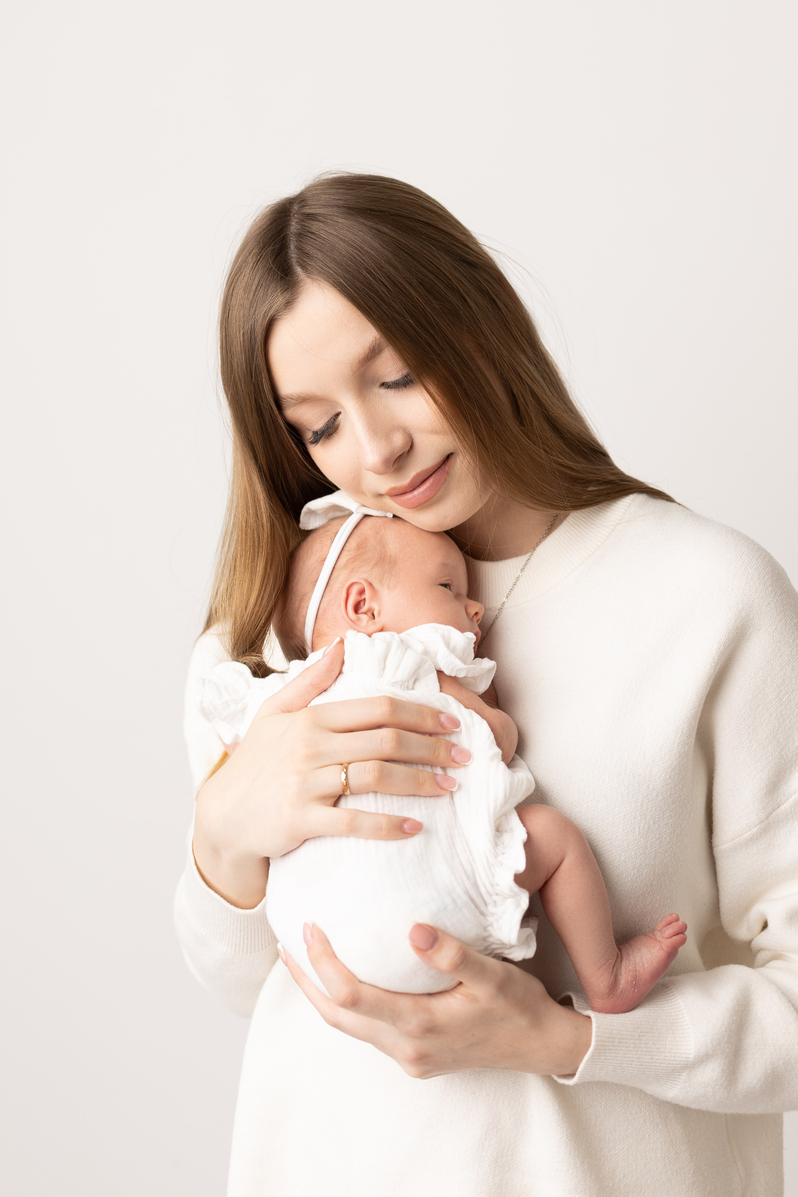 Фотосессия новорожденного в натуральном стиле. Фотограф новорожденных, детский фотограф в г. Оренбурге Екатерина Козлова