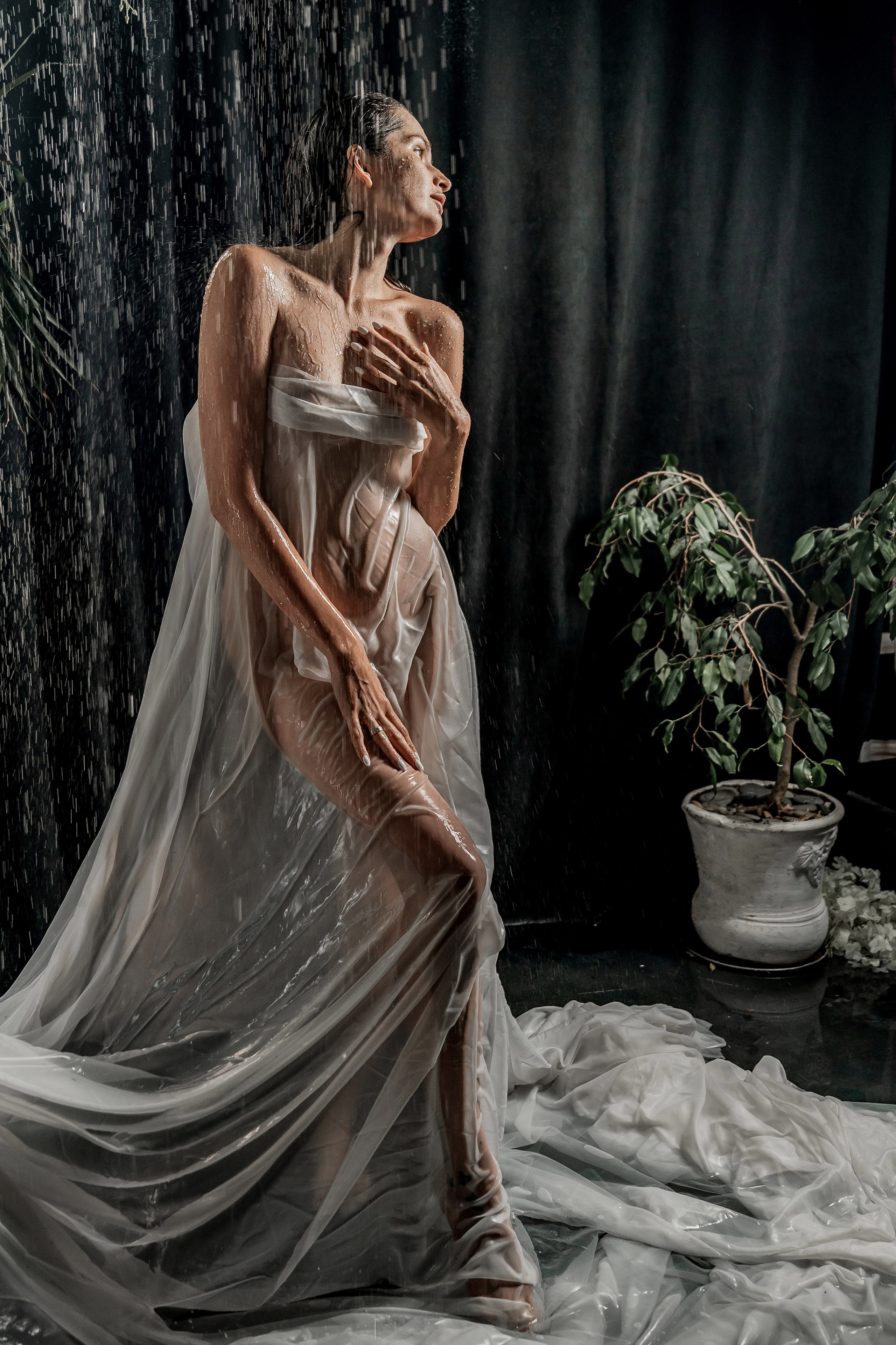 Фотосессия в душе. Наталья Слесаренко фотограф в Сочи