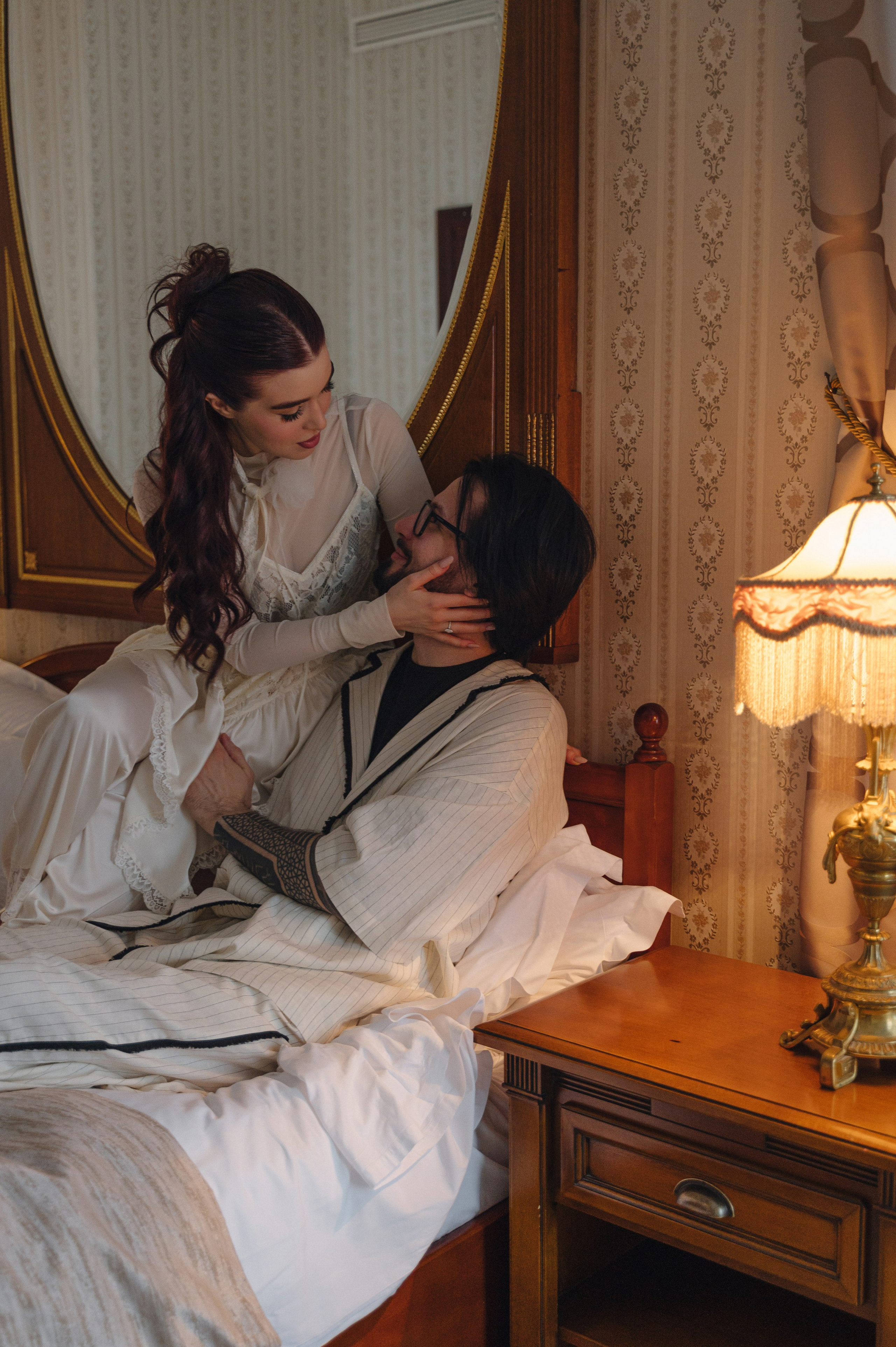 Денис и Анастасия. Метрополь и Особняк Спиридонова. Свадебный фотограф Москва и Санкт-Петербург. Анастасия Чудина