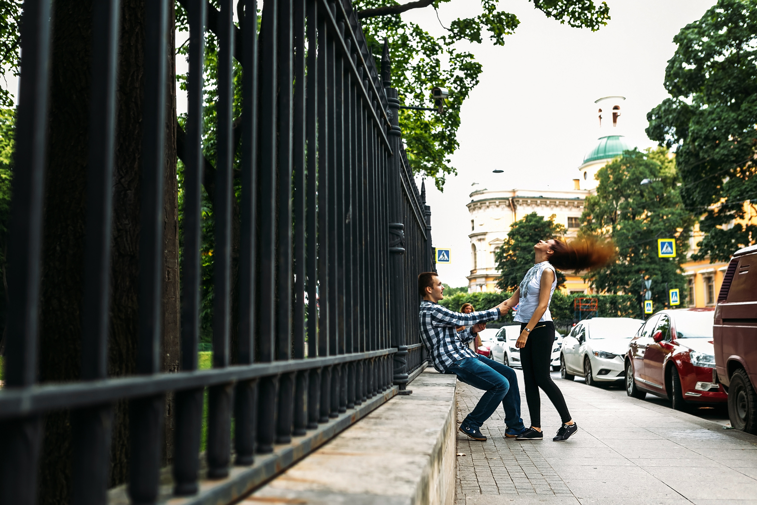 Любовная история на берегу моря и в центре Санкт-Петербурга