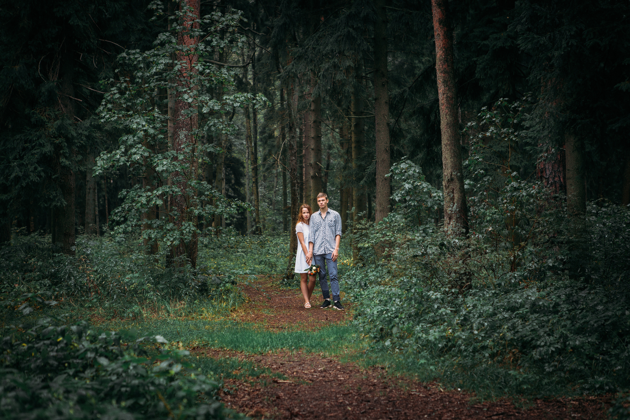 Лавстори на природе - удивительные кадры под дождём