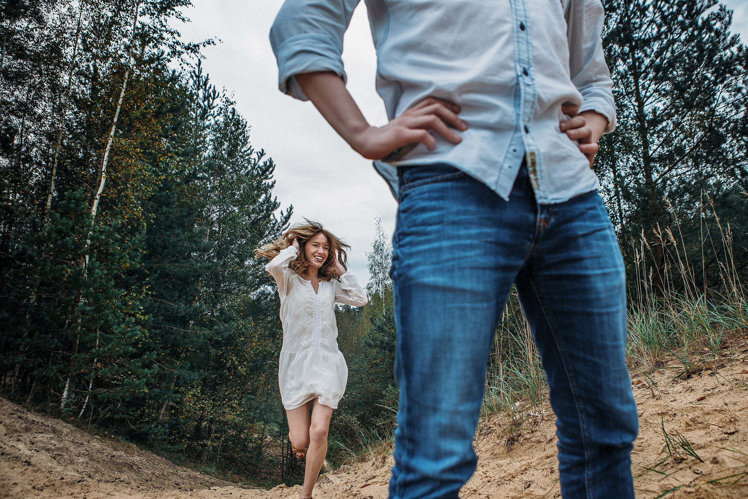 Лавстори фотосессия на природе и в лесу