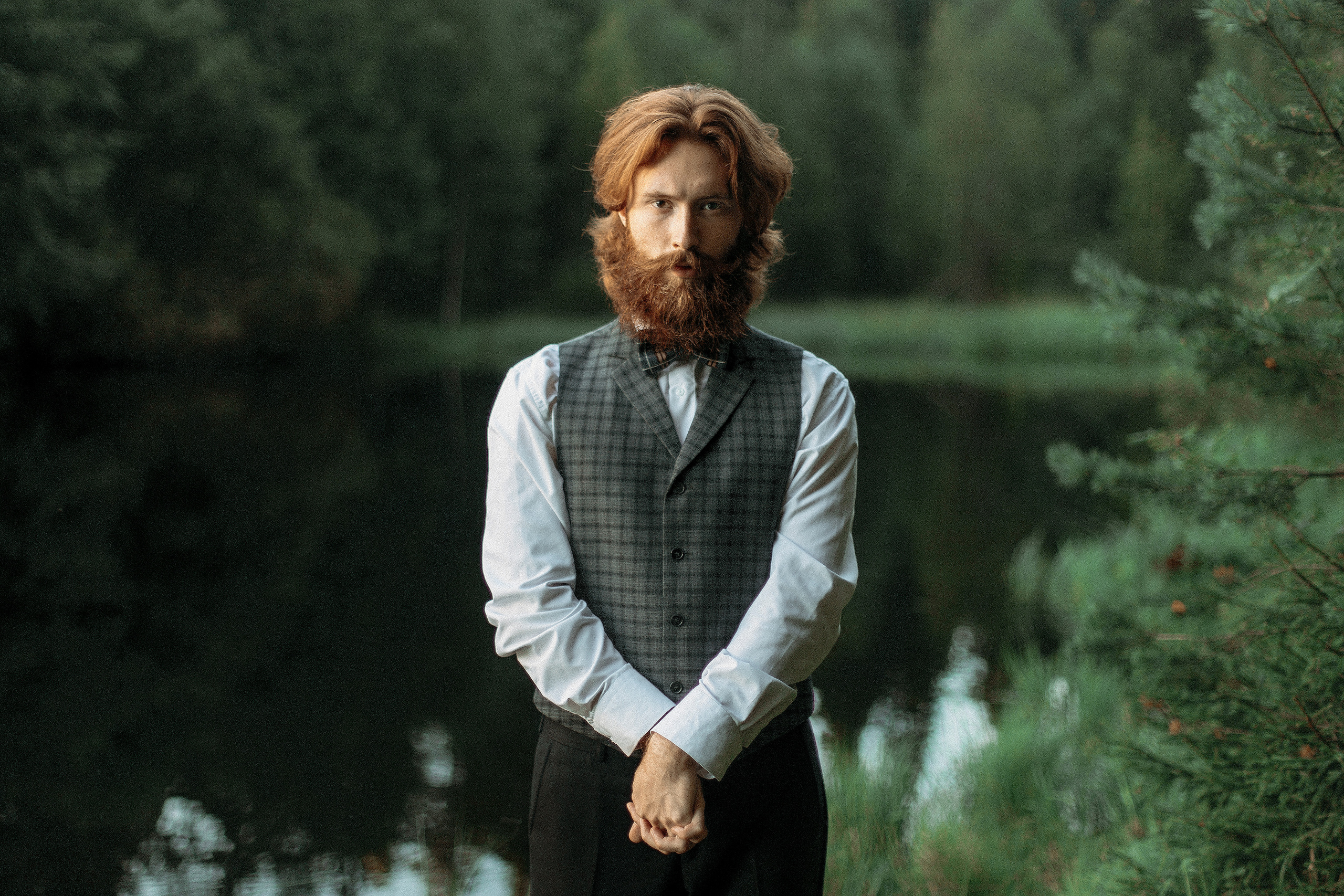 Атмосферная фотосессия о любви, лавстори на природе