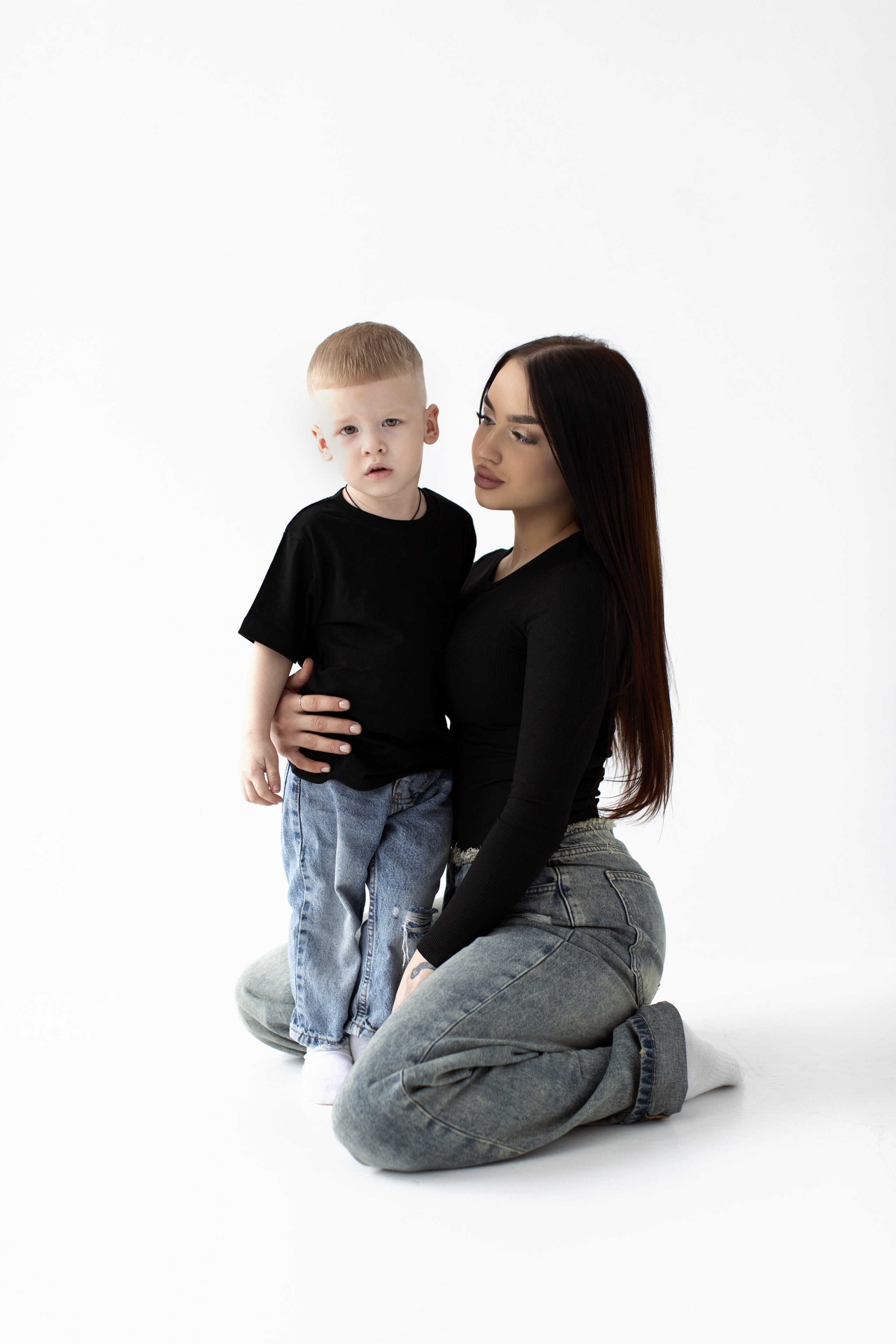 Мама и сыночек. Фотограф Лиана Артемова в Пензе