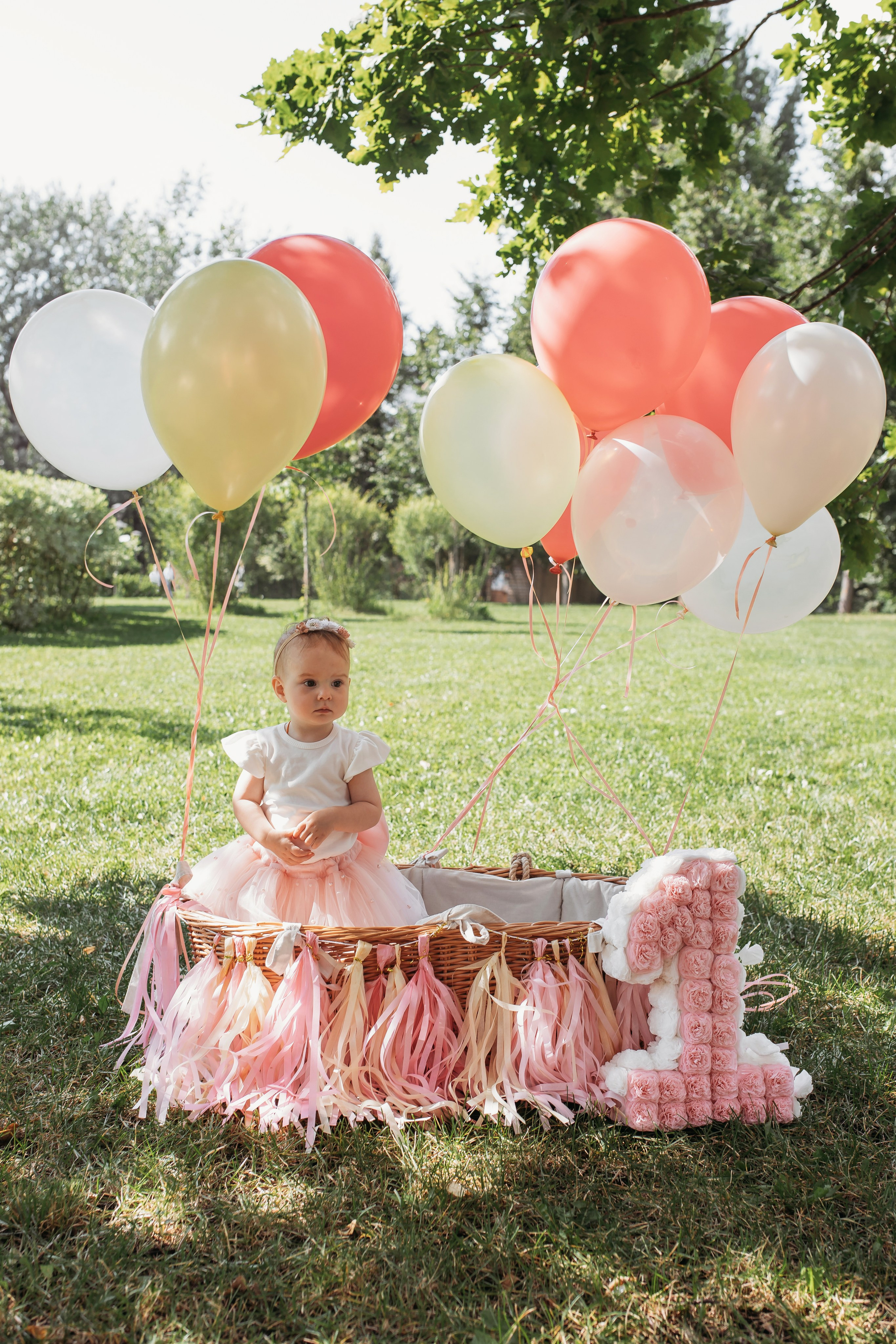 Анечке годик. Семейный и домашний фотограф в Москве и МО Королева Валерия