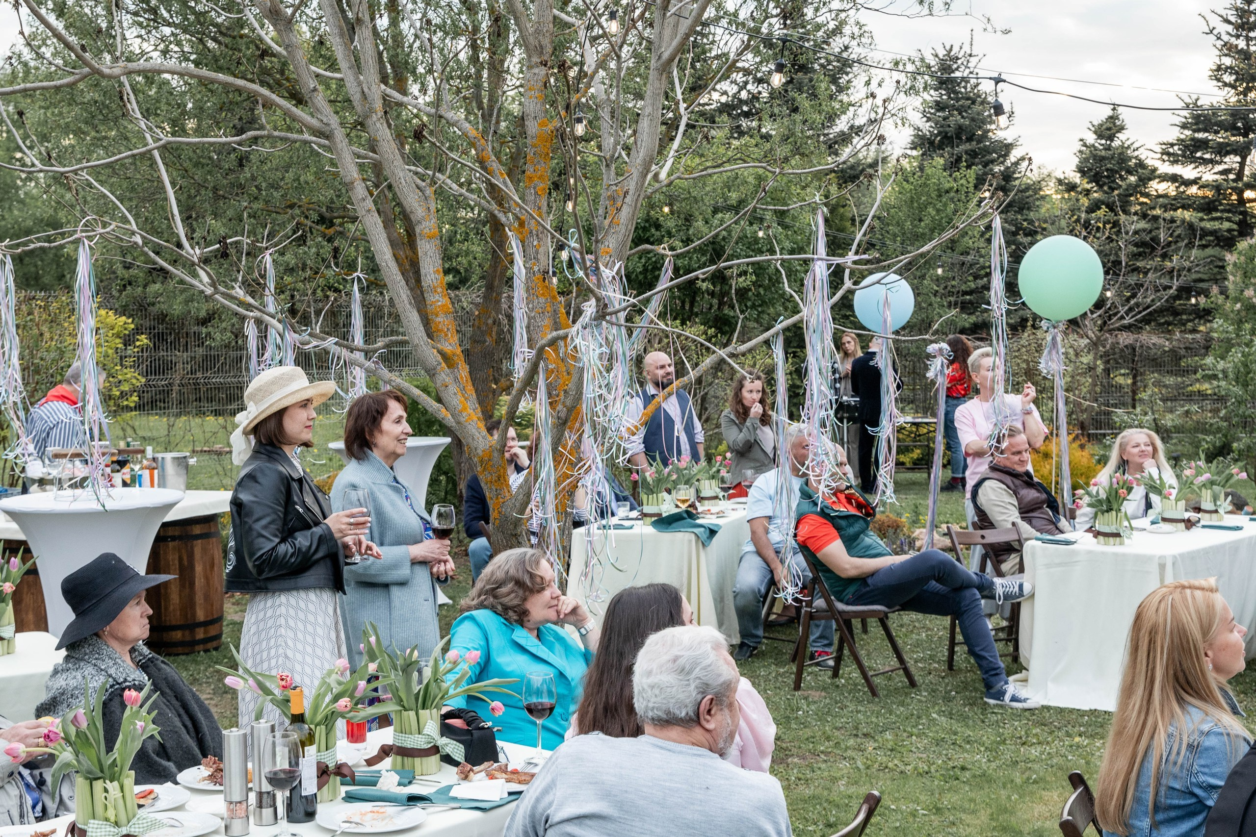 Организация юбилея в загородном доме. Праздничное агентство ПИОН