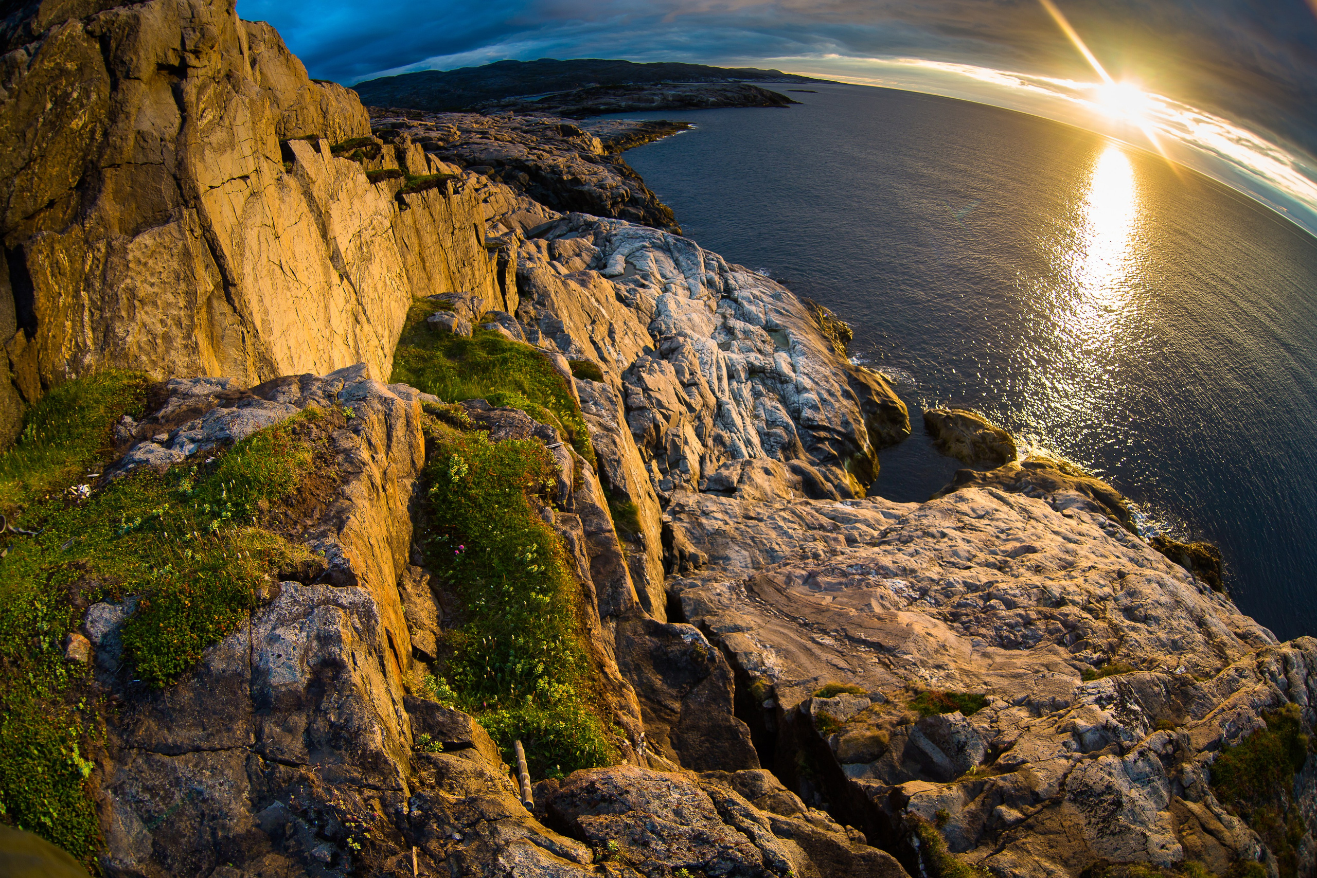 Фиорд Долгая щель. Пейзажи Крайнего Севера. Баренцево море, Рыбачий, Средний, Немецкий