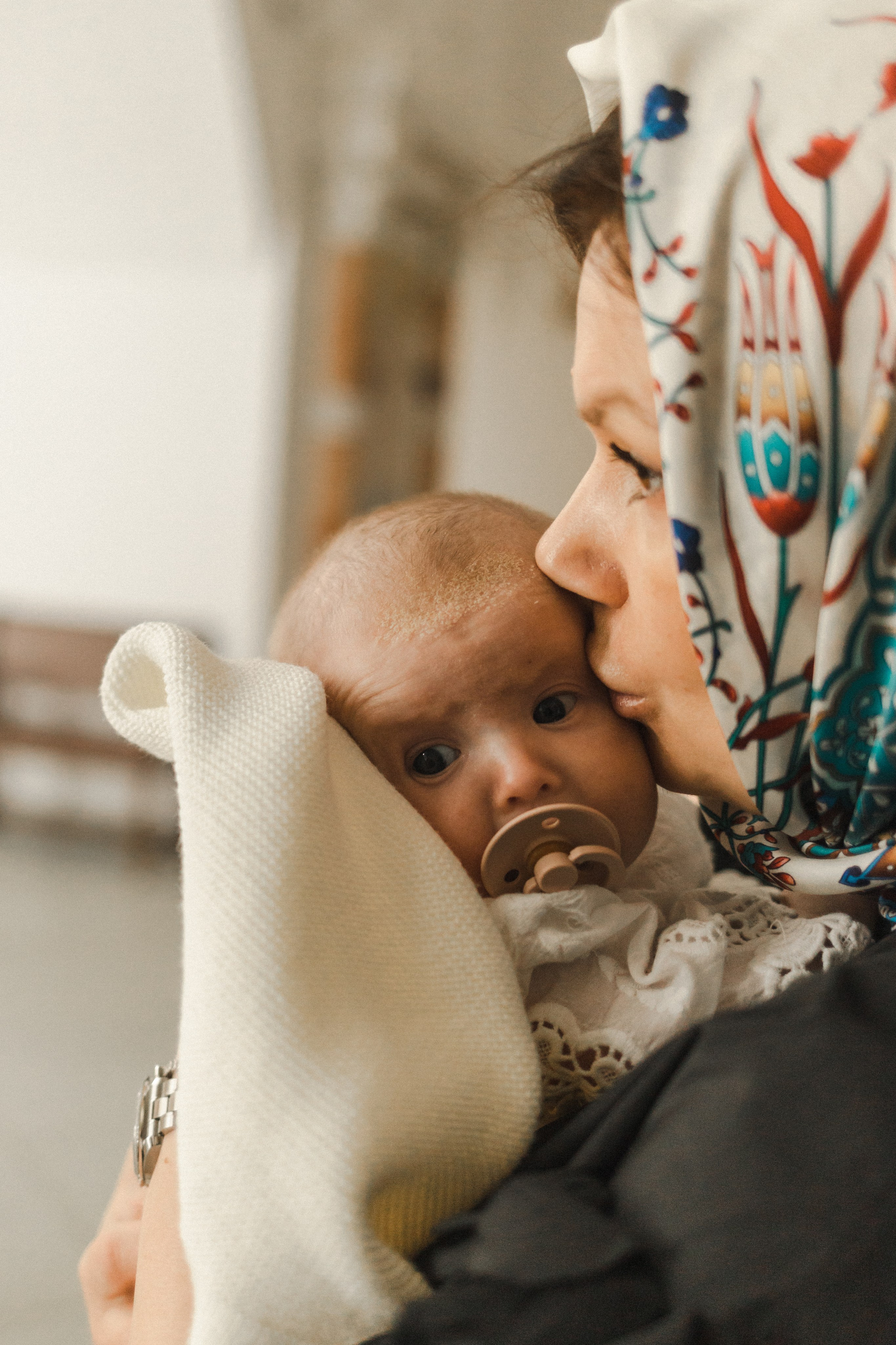 Крещение Стефании. Семейный фотограф в Москве