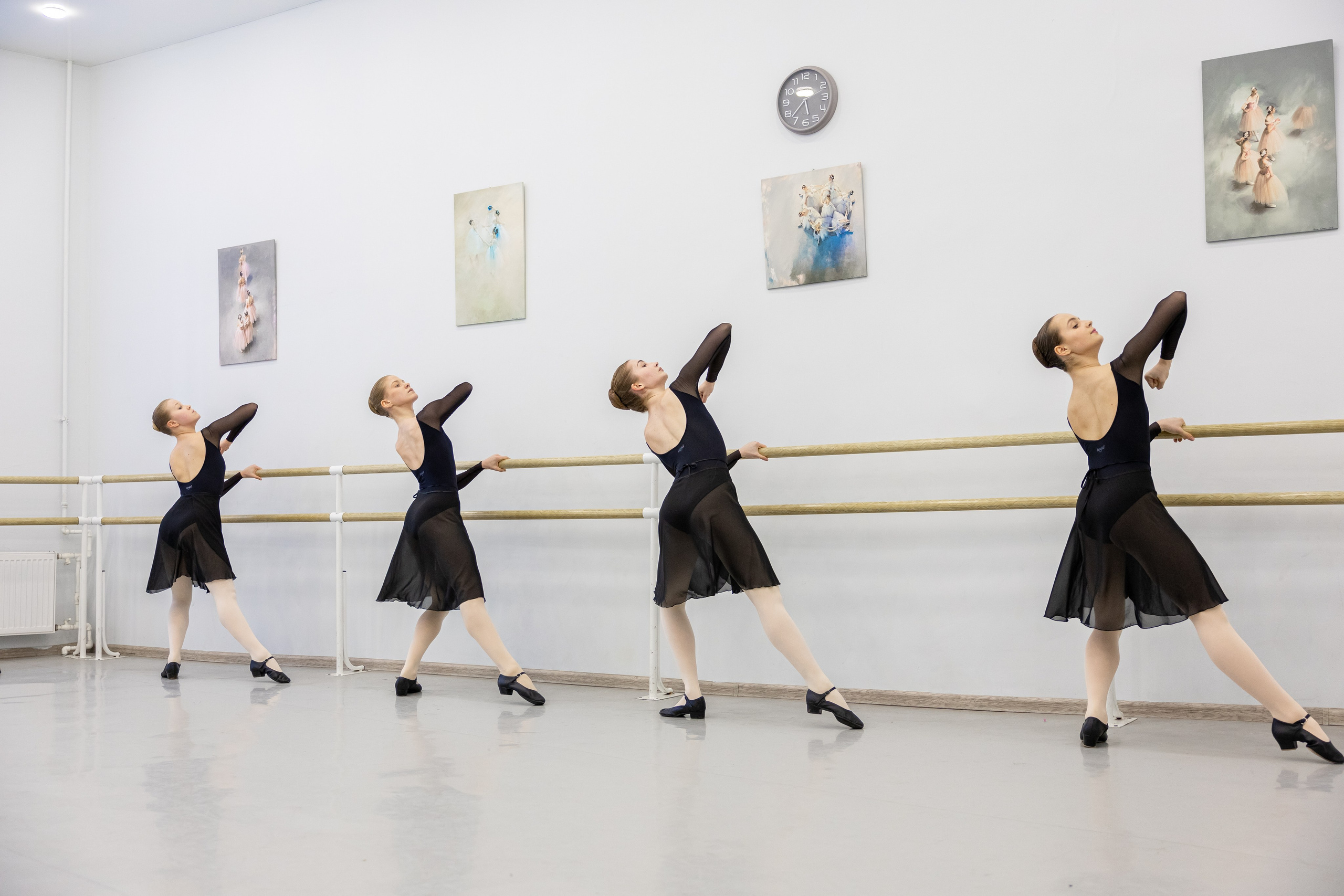 Репортажная съёмка открытых уроков и репетиций. Балетный фотограф Алина Ханько — Душа Балета