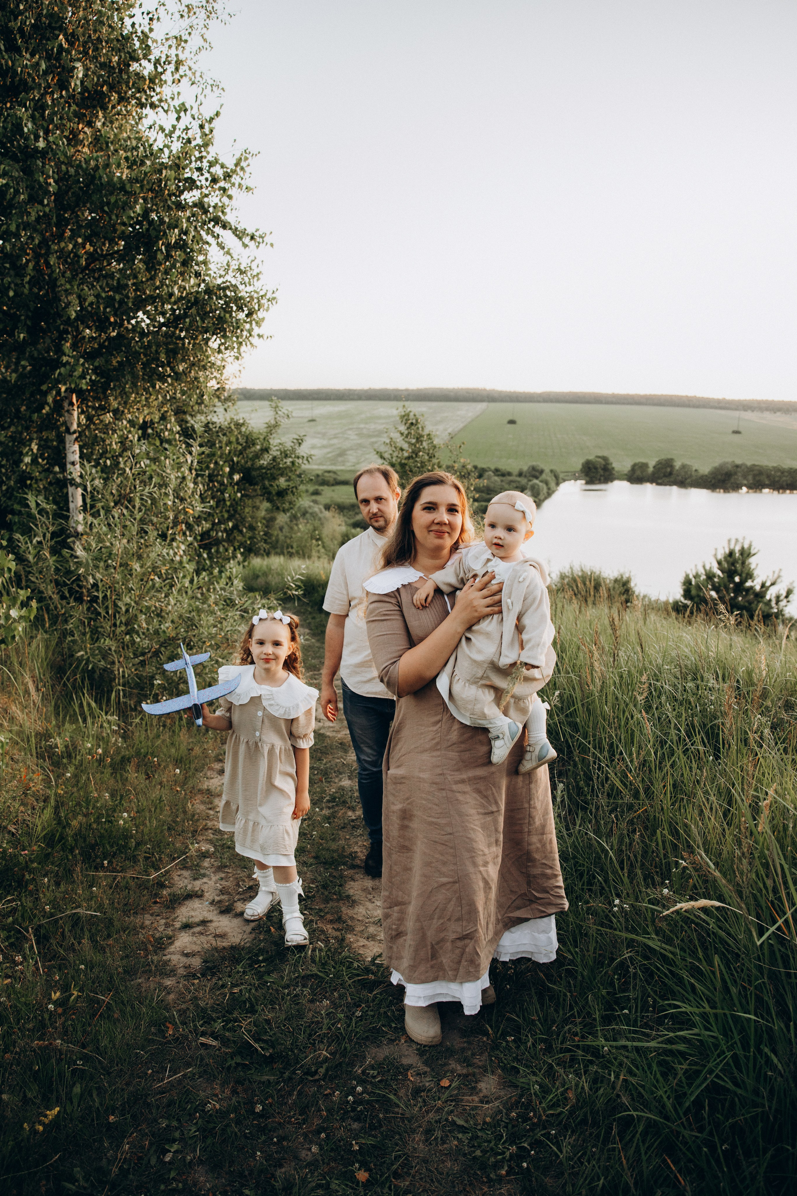 Летний вечер с семьей. Семейный фотограф документалист в Пензе Лопатинская Татья