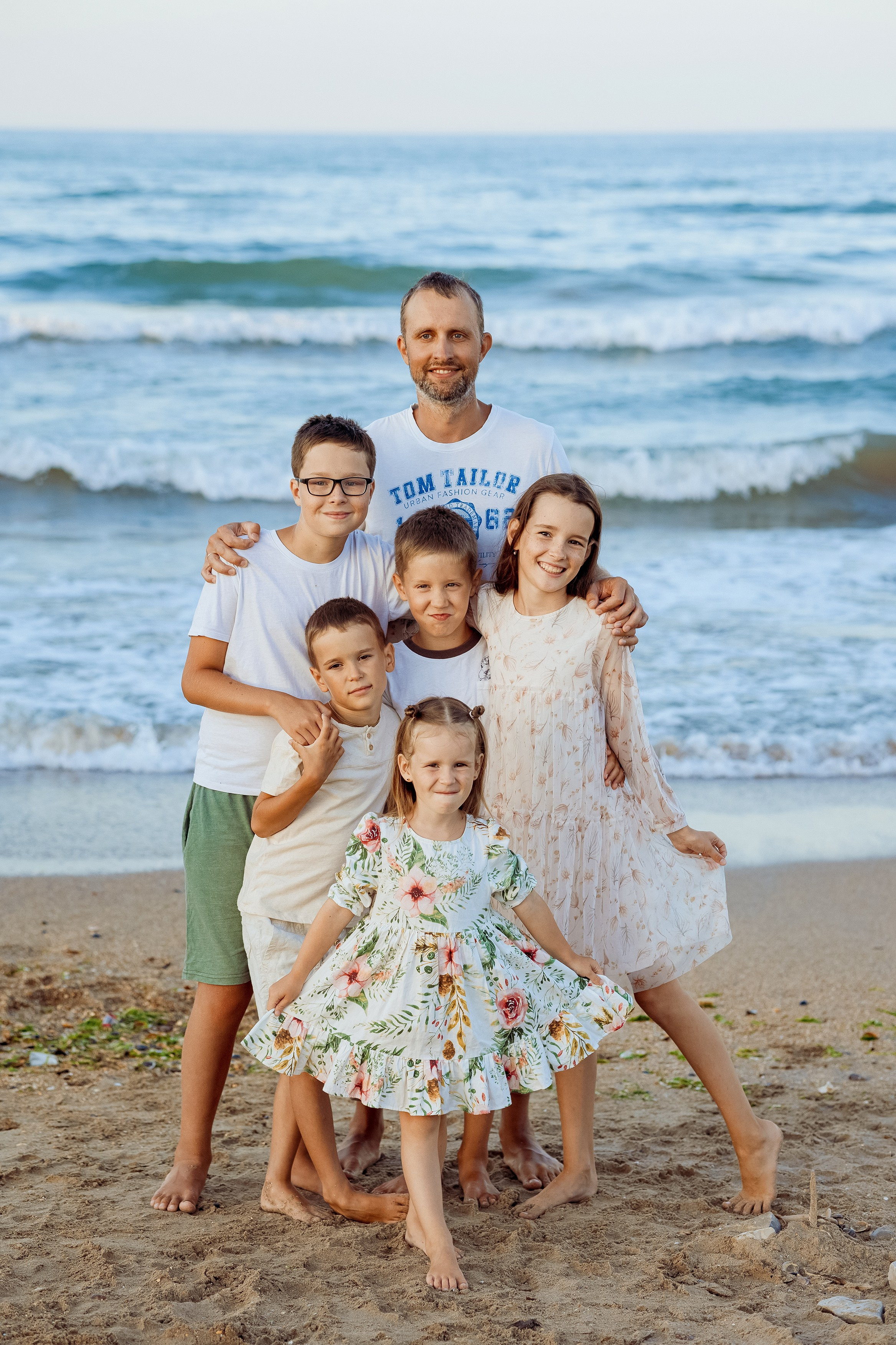 Юлия с семьёй. Свадебный и семейный фотограф в Каспийске Алёна Нурмагомедова