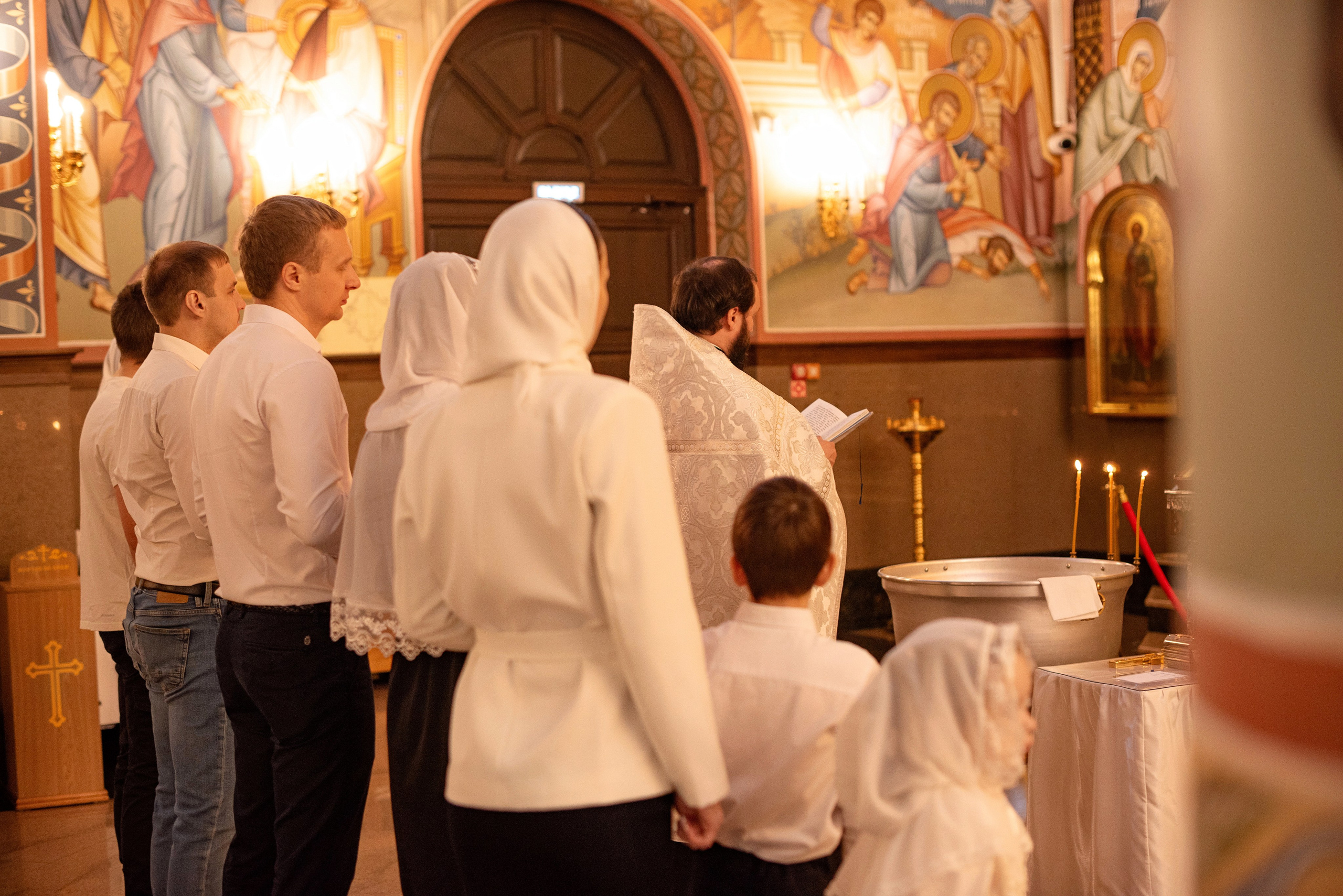 фотограф крещения Сургут