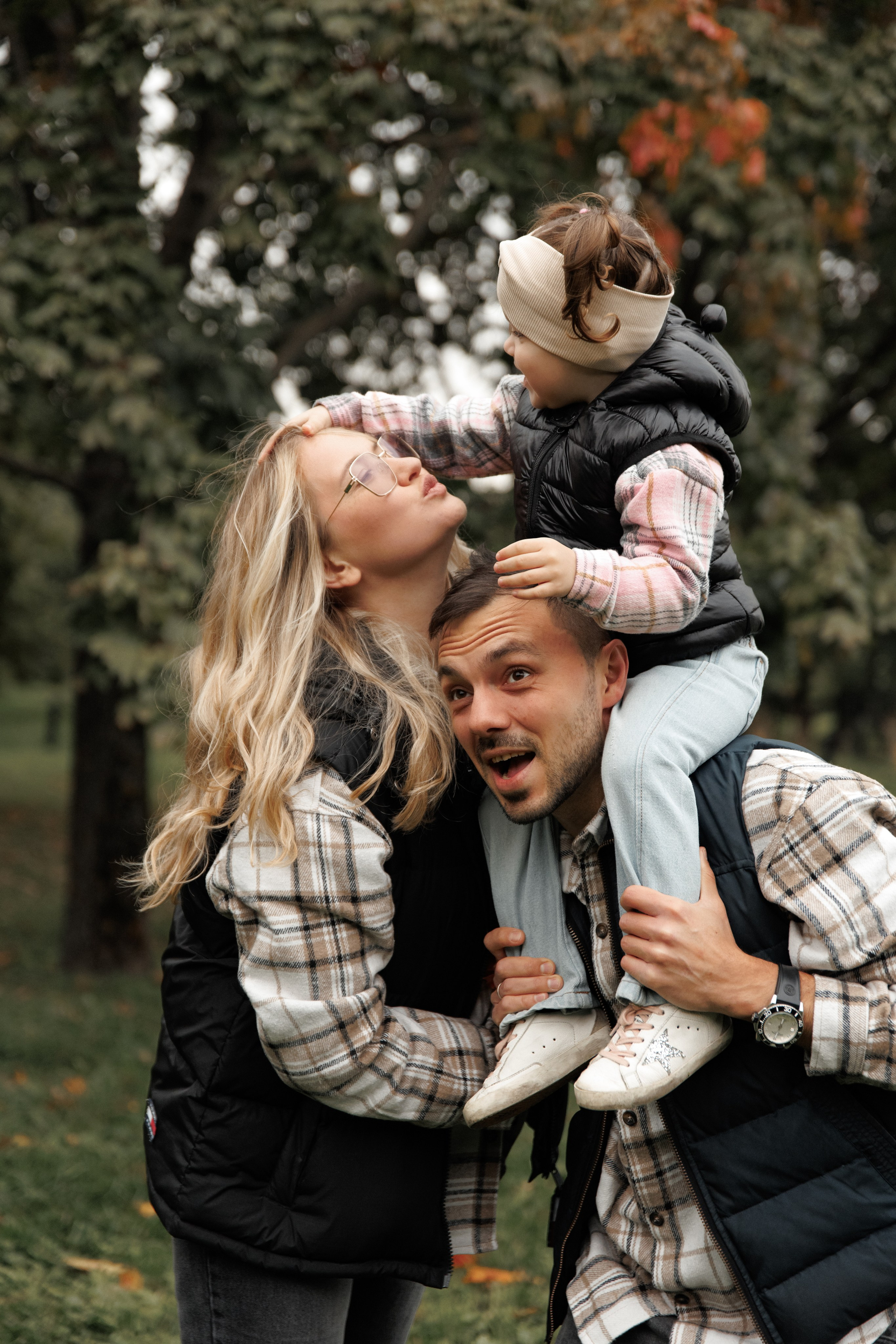 Настя, Денис и Маша