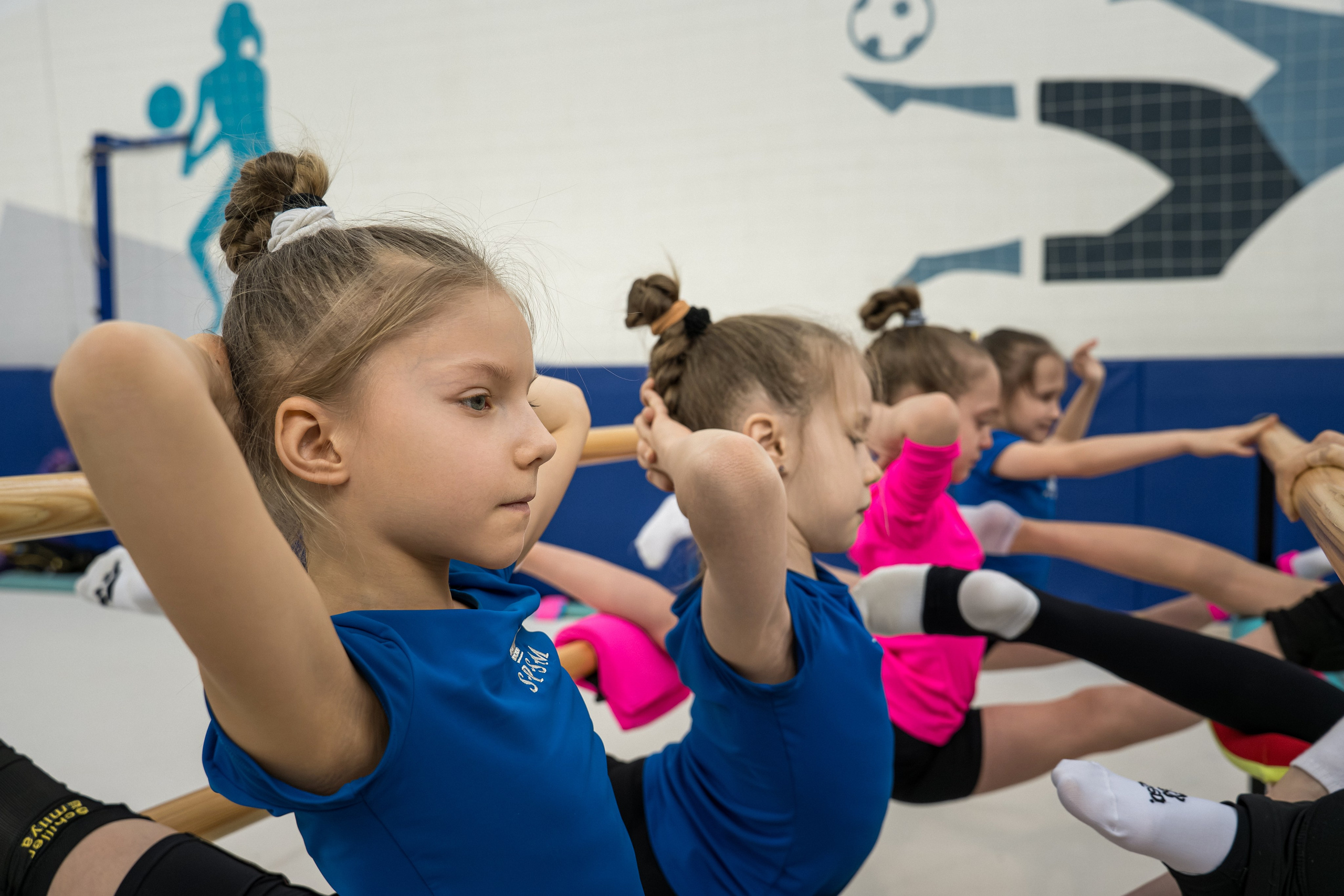Тренировочный процесс. Художественная гимнастика. Фотограф в Москве