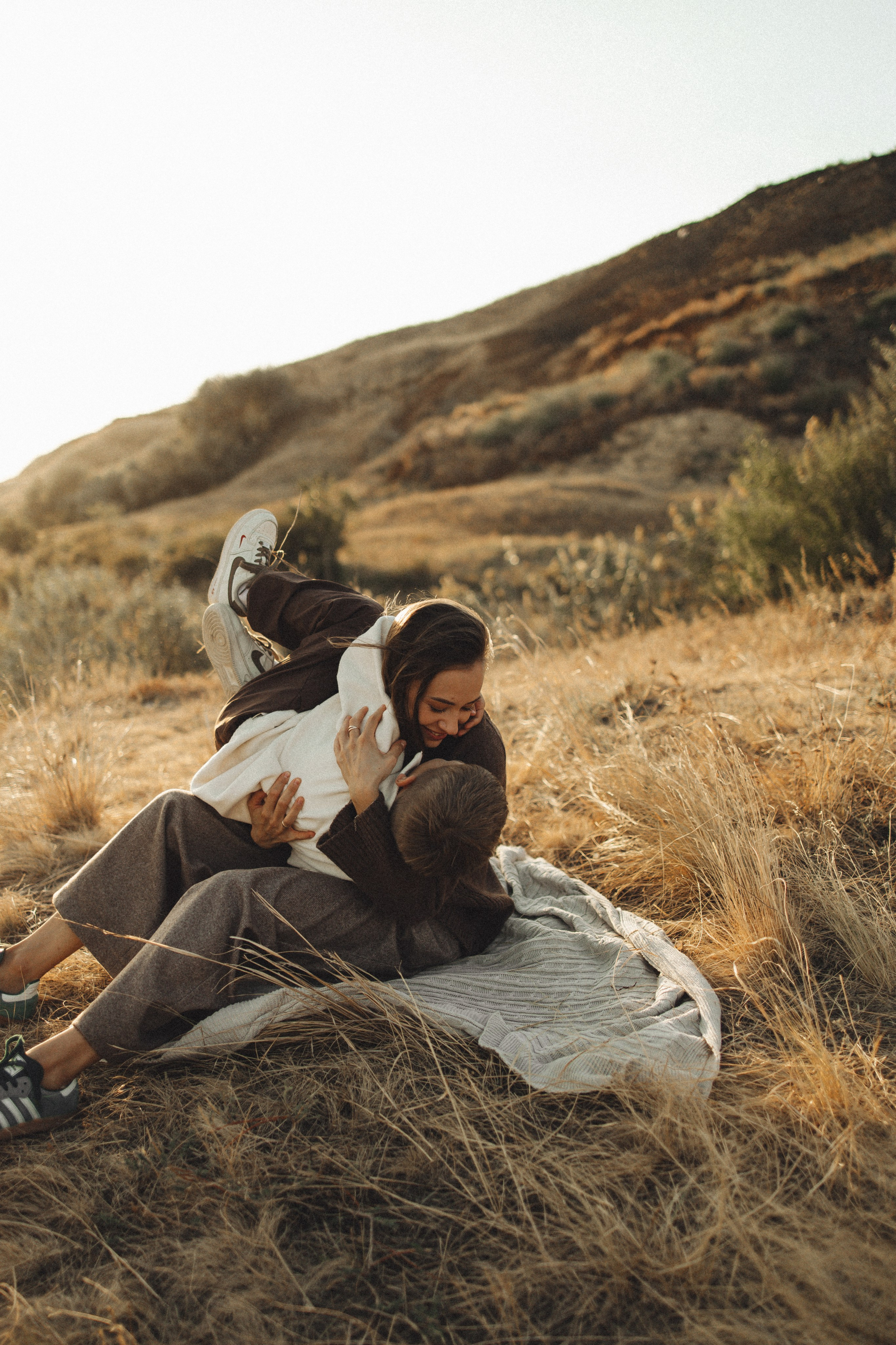 Семейная история, закат в Мержаново. Семейный и детский фотограф, таганрог, ростов-на-дону