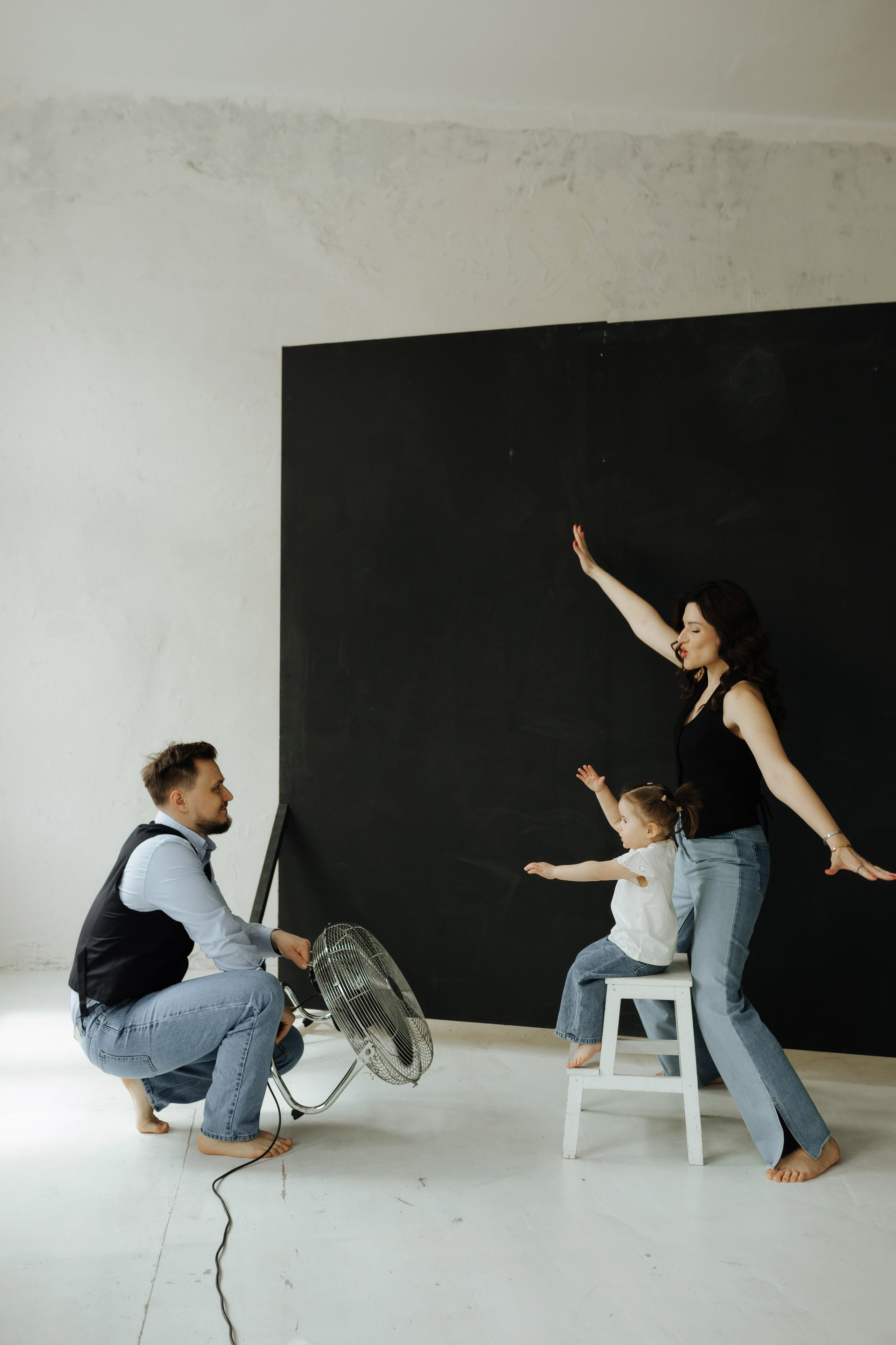 Трое в студии. Свадебный и семейный фотограф в Белгороде Юлия Першина