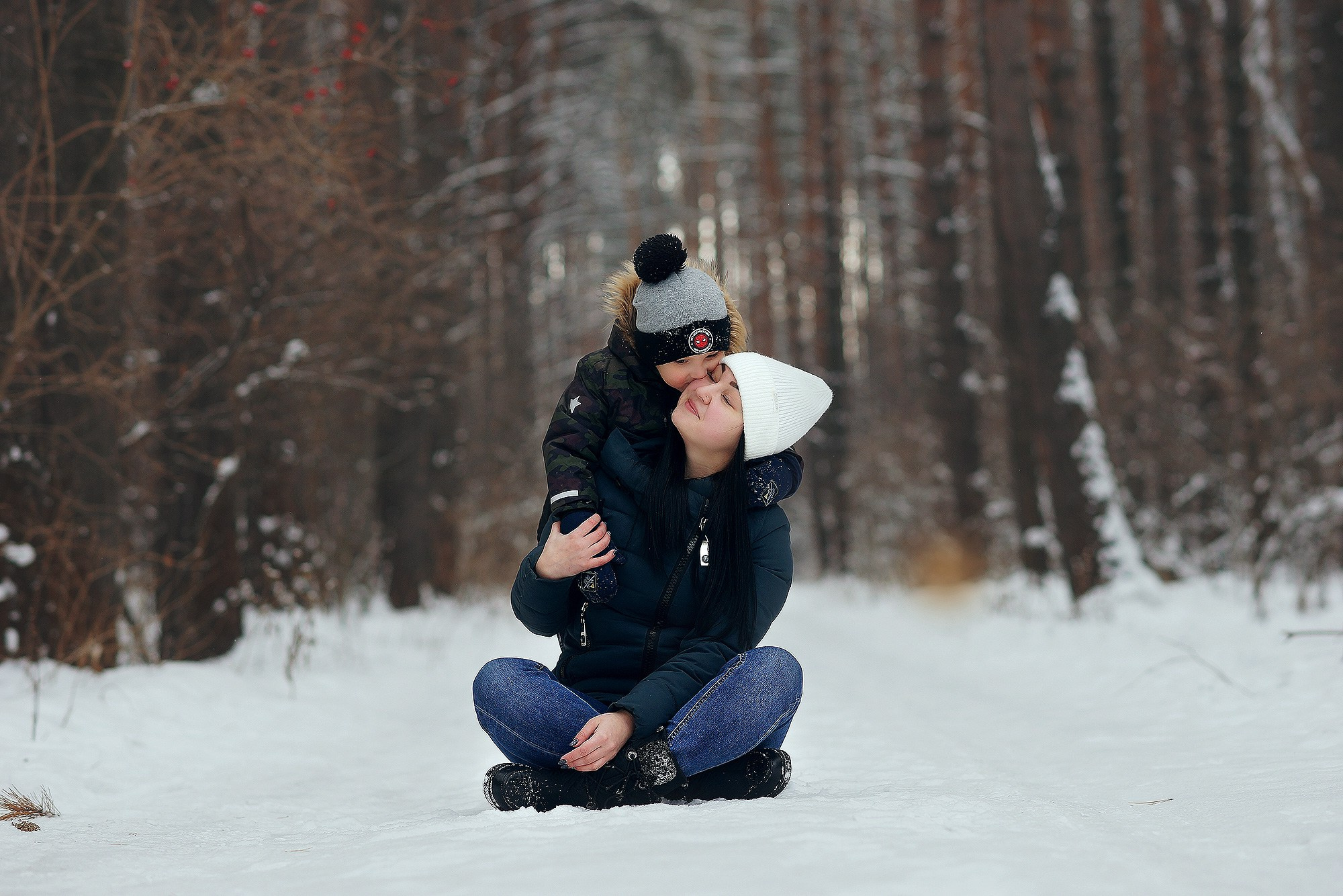 Семейная съёмка на природе. Семейный фотограф г. Новокузнецк Юлия Машникова