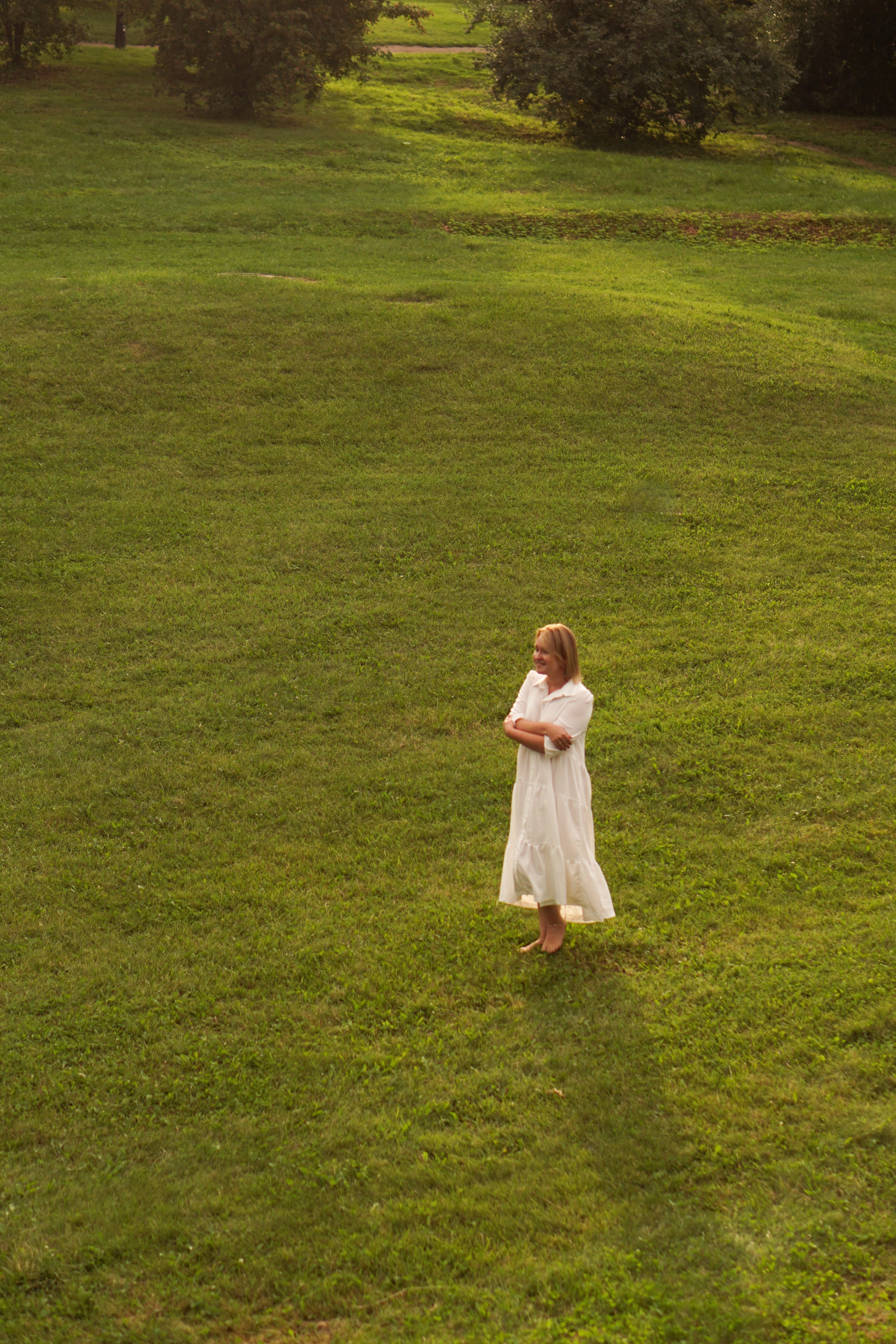 Марина в Поле. Фотограф Москва — Полина Робин