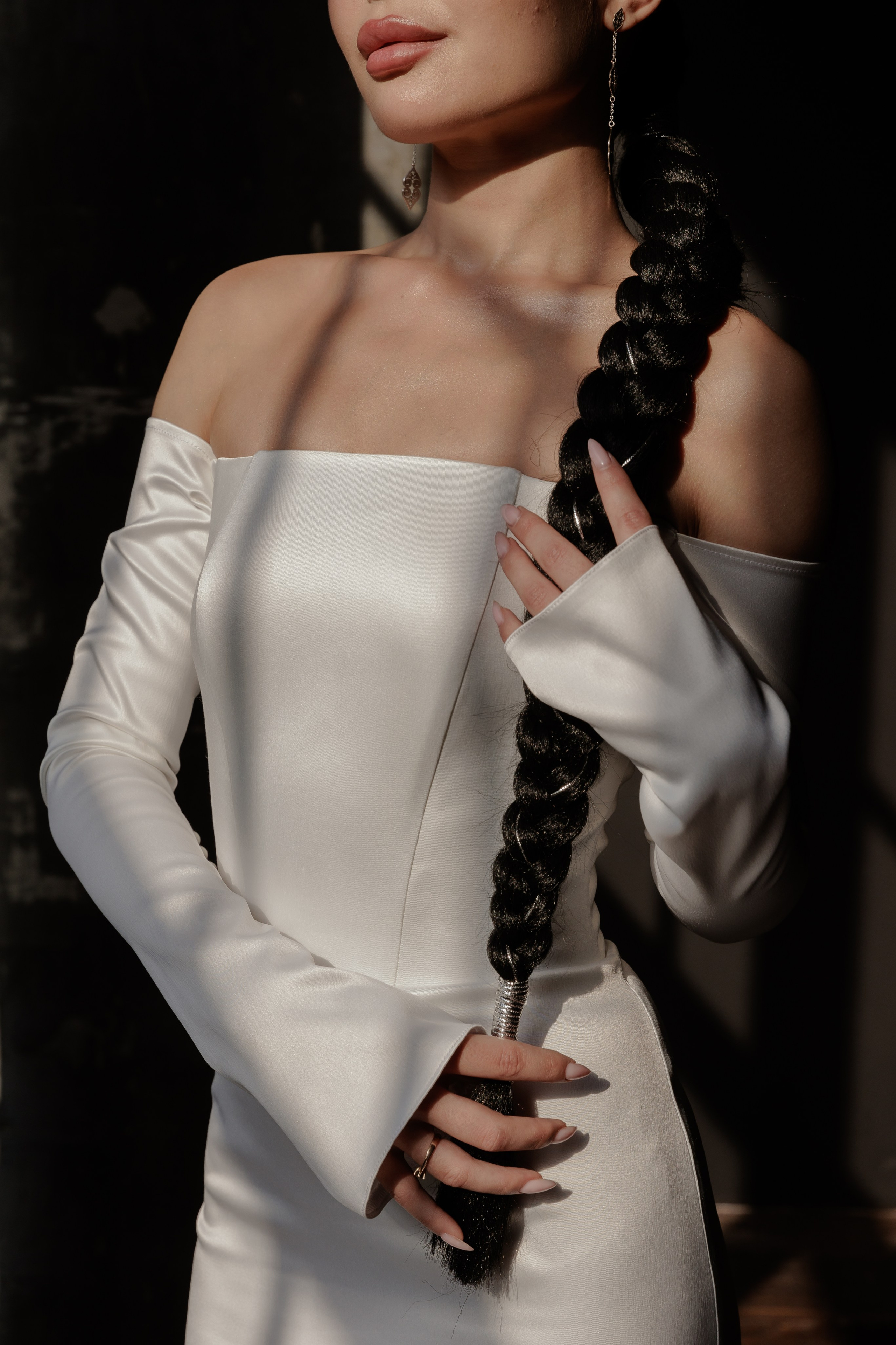 Свадебная в студии. Фотограф Костанай Кукуруза Анжела