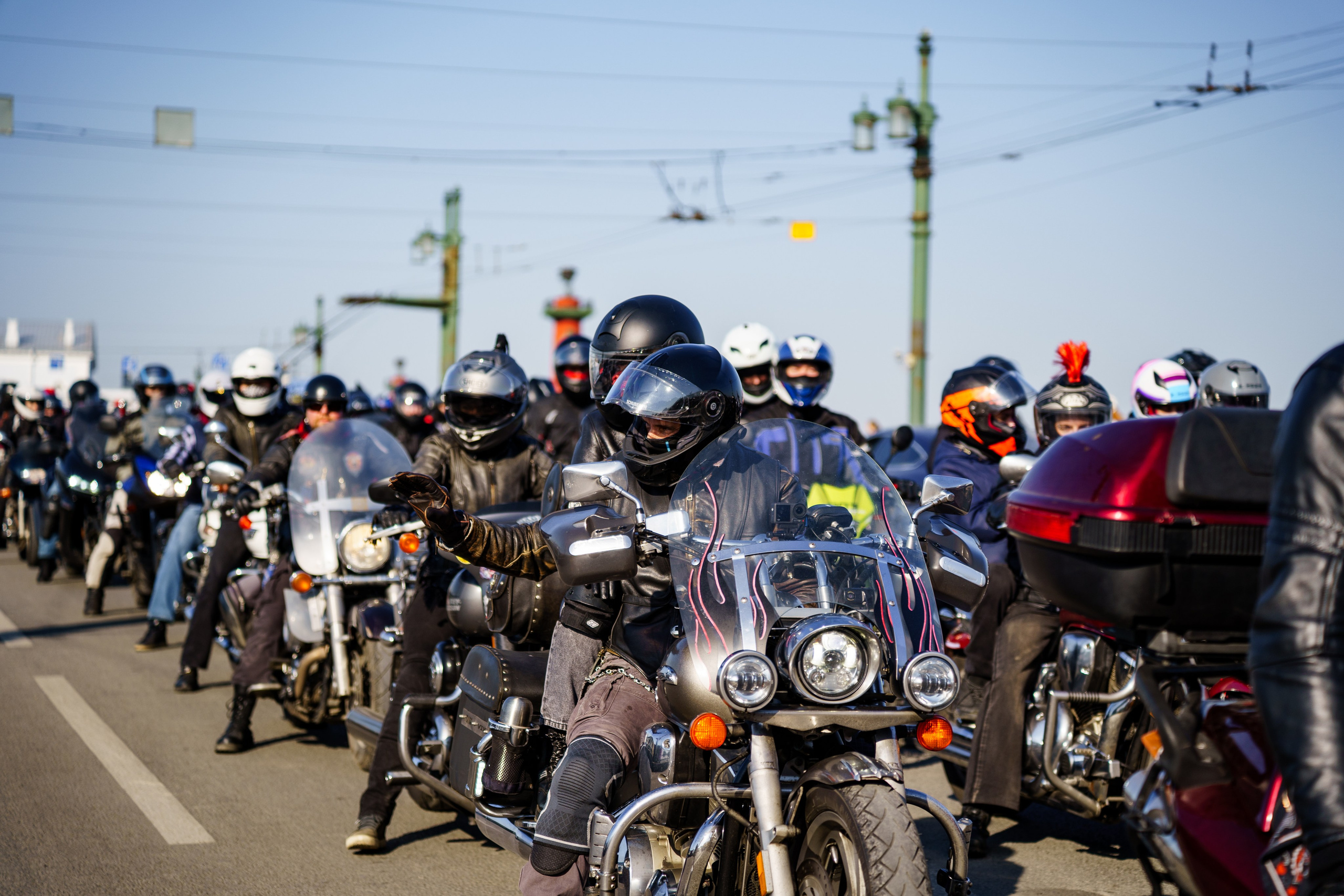 Прохват мотоклуба Norman Riders ч.1. Концертный и репортажный фотограф в Санкт-Петербурге Слава Пахомов