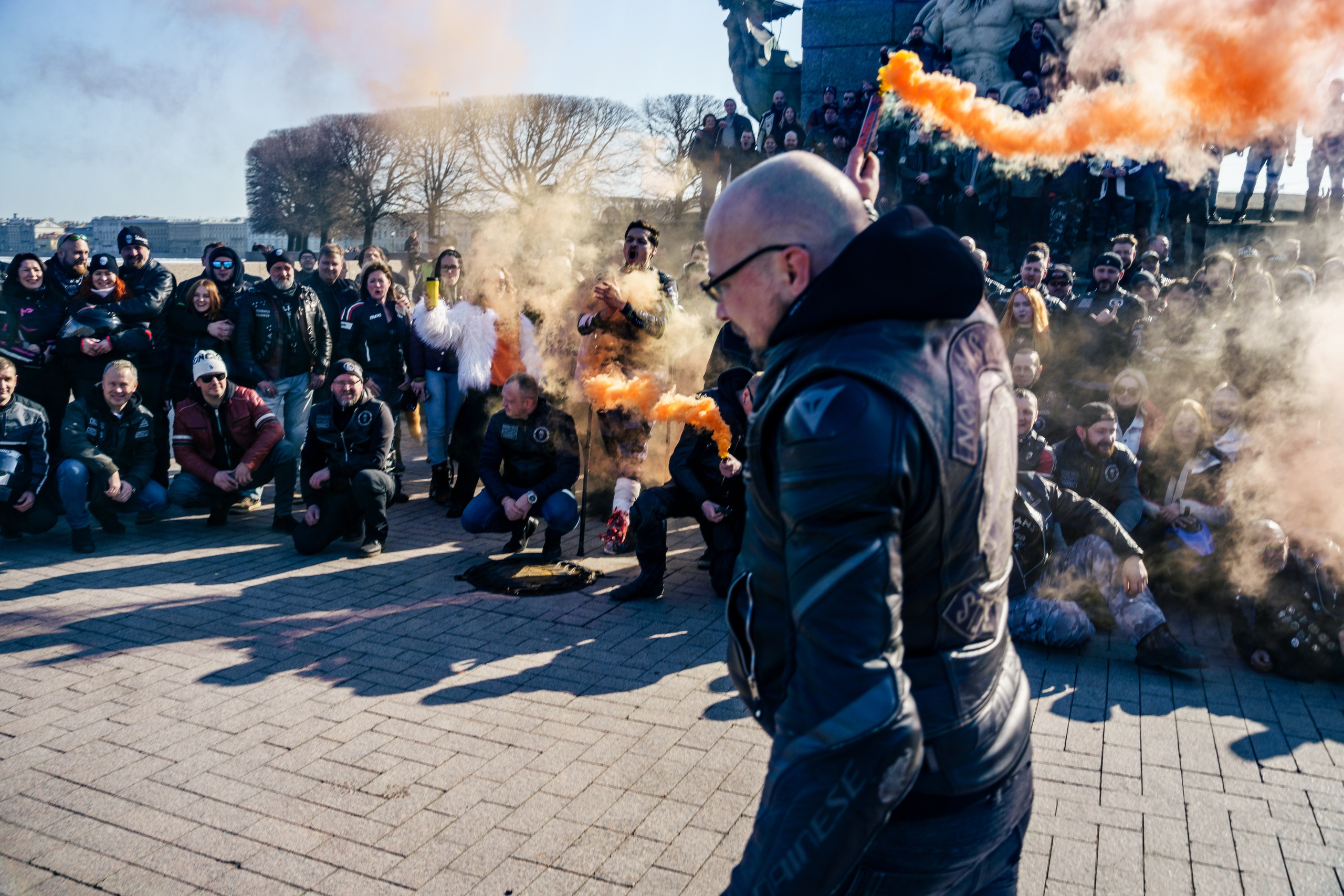 Прохват мотоклуба Norman Riders ч.1. Концертный и репортажный фотограф в Санкт-Петербурге Слава Пахомов