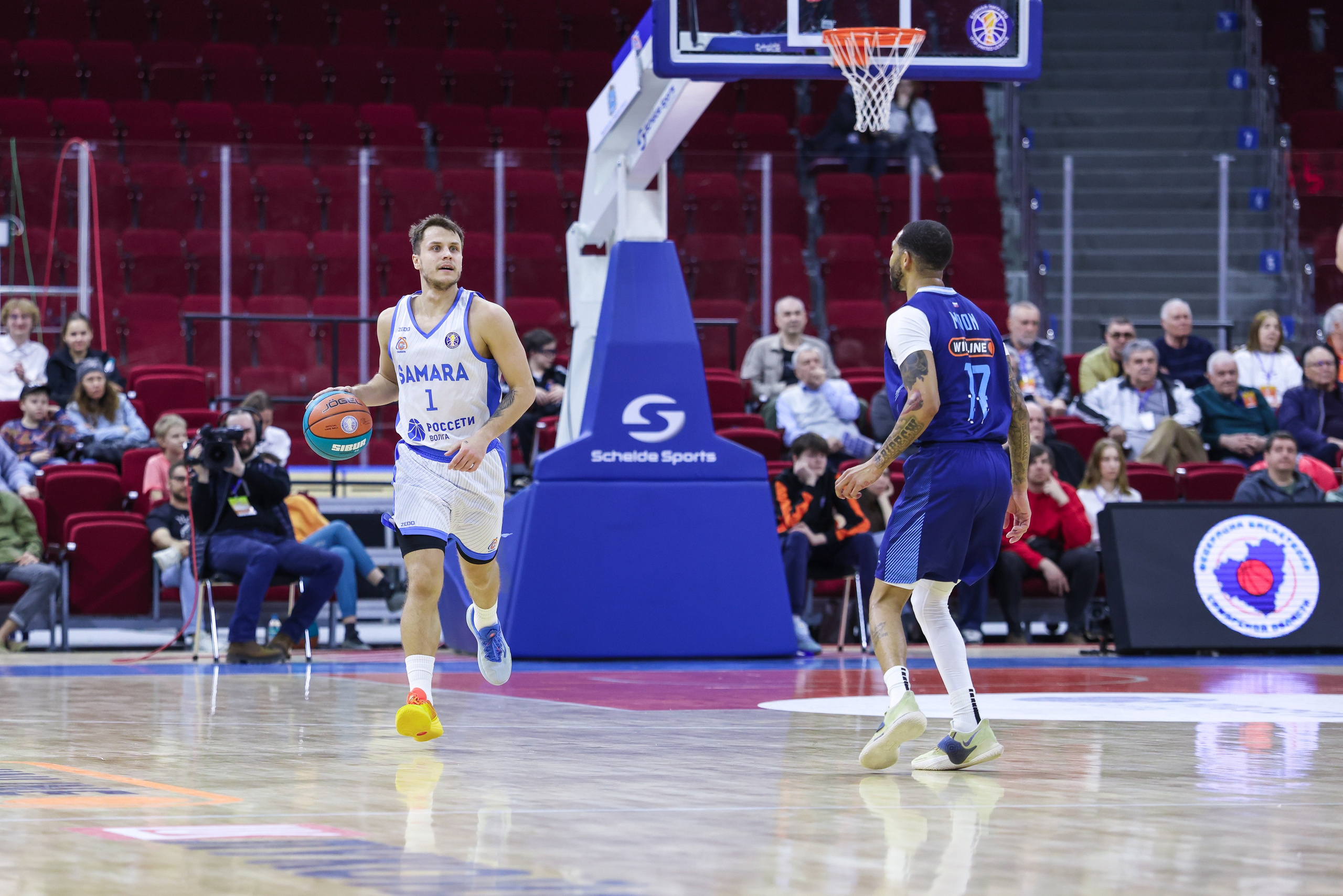 Баскетбол. Самара — Зенит. Единая лига ВТБ. Спортивный фотограф в Самаре