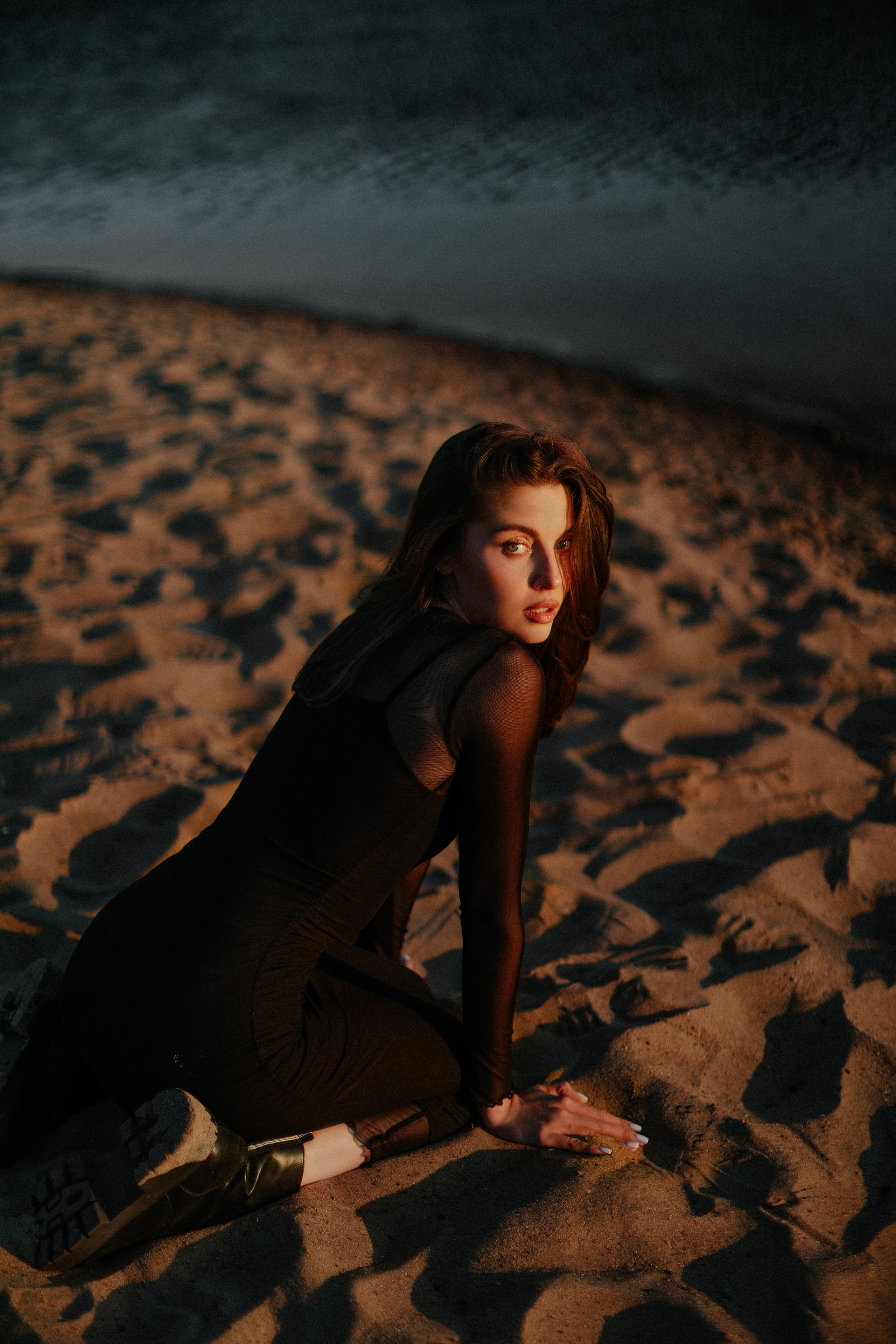 Катя на закате. Фотограф в Нижнем Новгороде