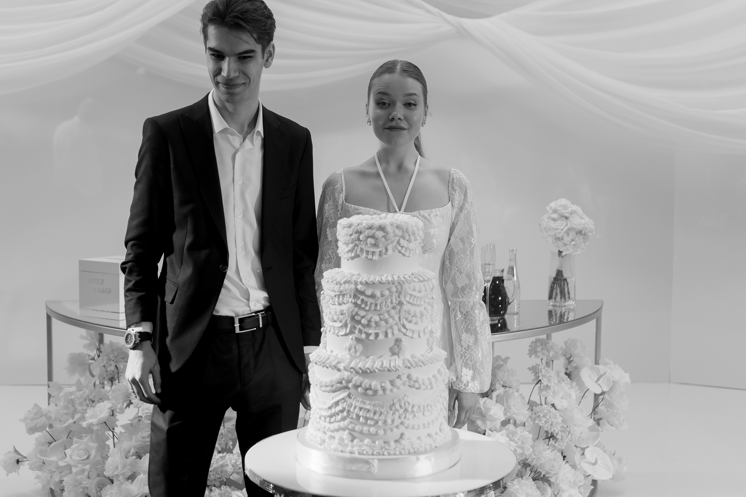 СВАДЕБНЫЙ ТОРТ. ФОТОСЕСИИЯ БАНКЕТА (СНЯТО В СИБИРЕ В НИЖНЕВАРТОВСКЕ). Профессиональный фотограф, Санкт-Петербург — Виктория Богомолова