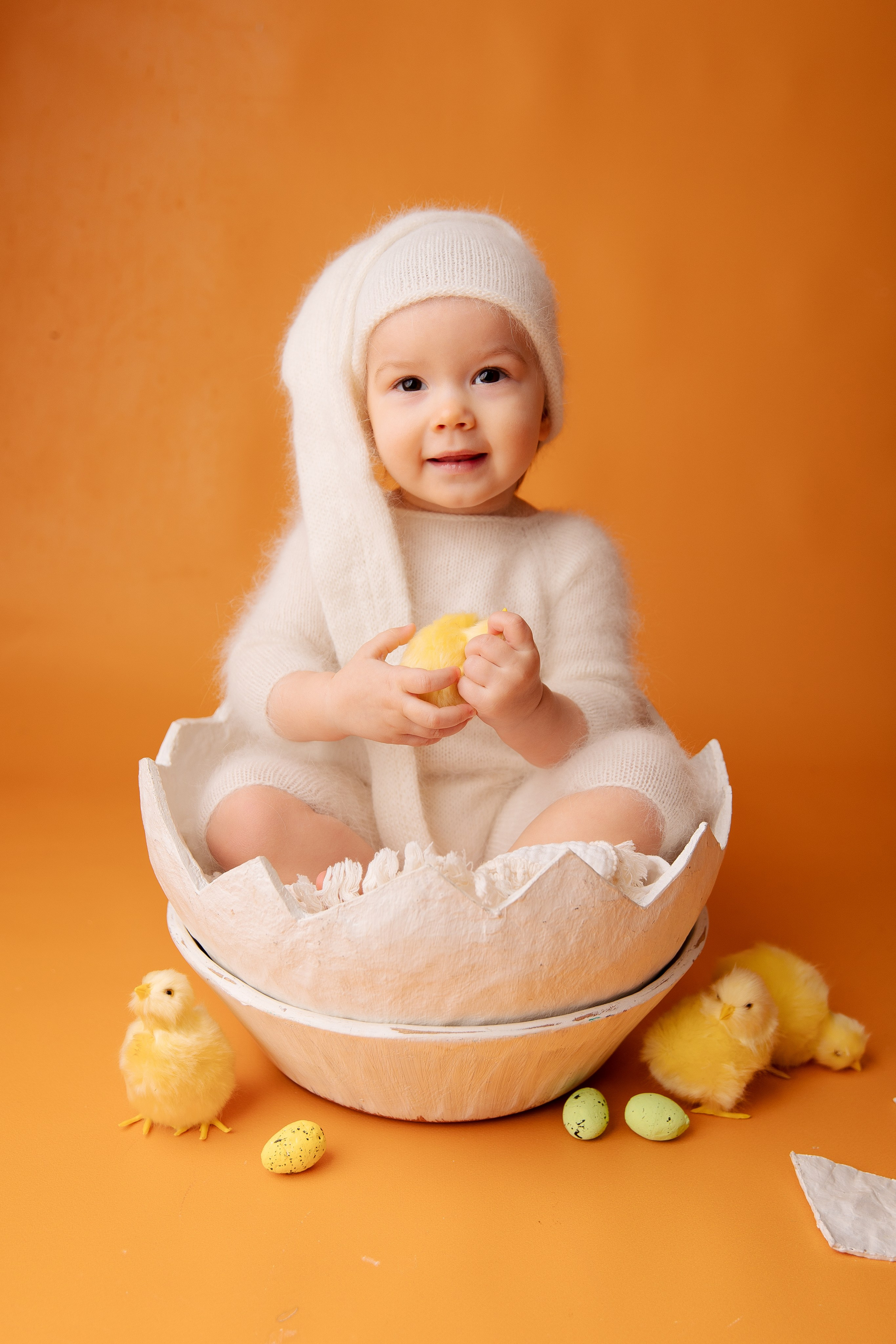 Тематические образы. Детский фотограф новорожденных Москва. годики под ключ. своя студия