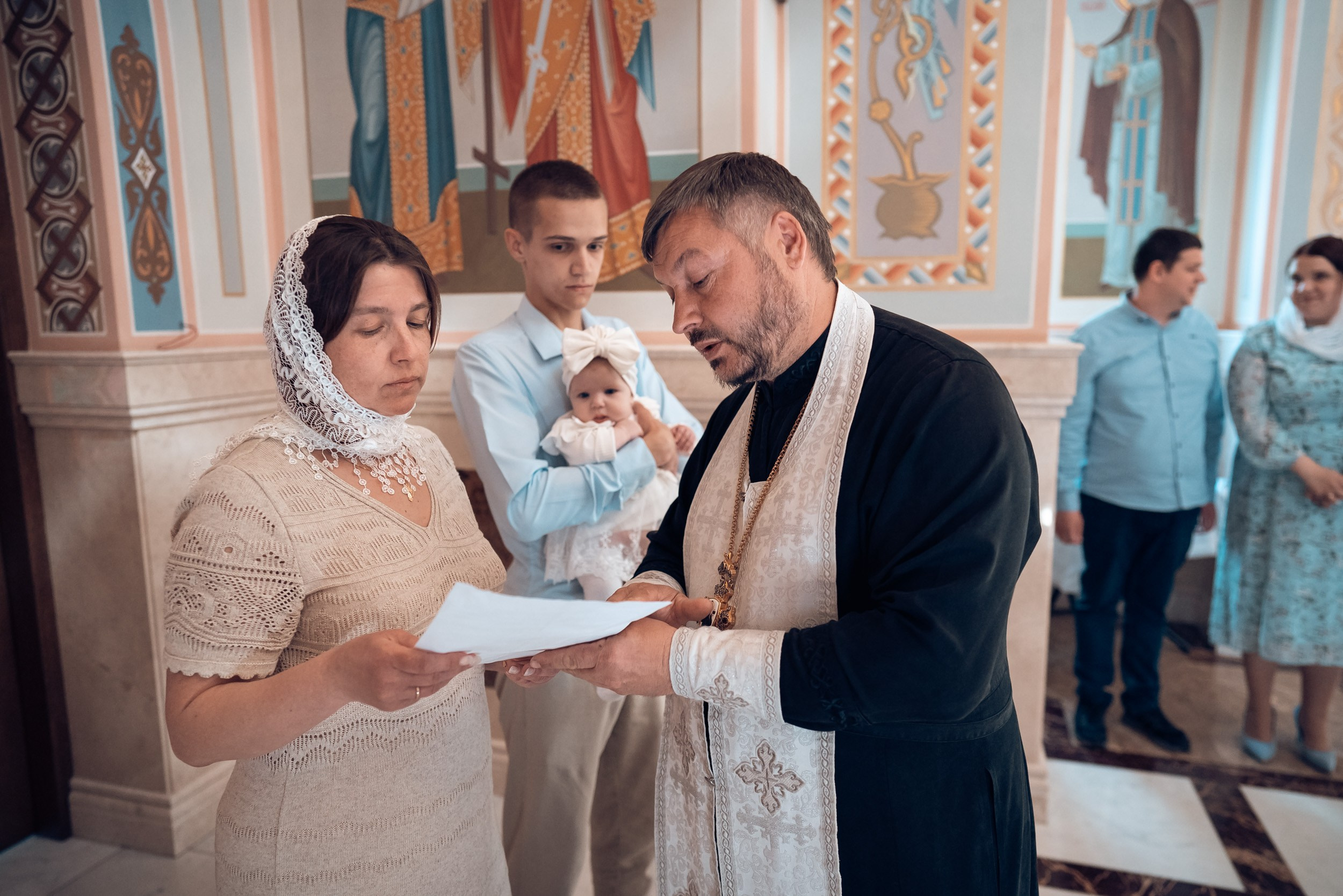 Крещение в Александро-Невском соборе Симферополь. Церковный фотограф Севастополь