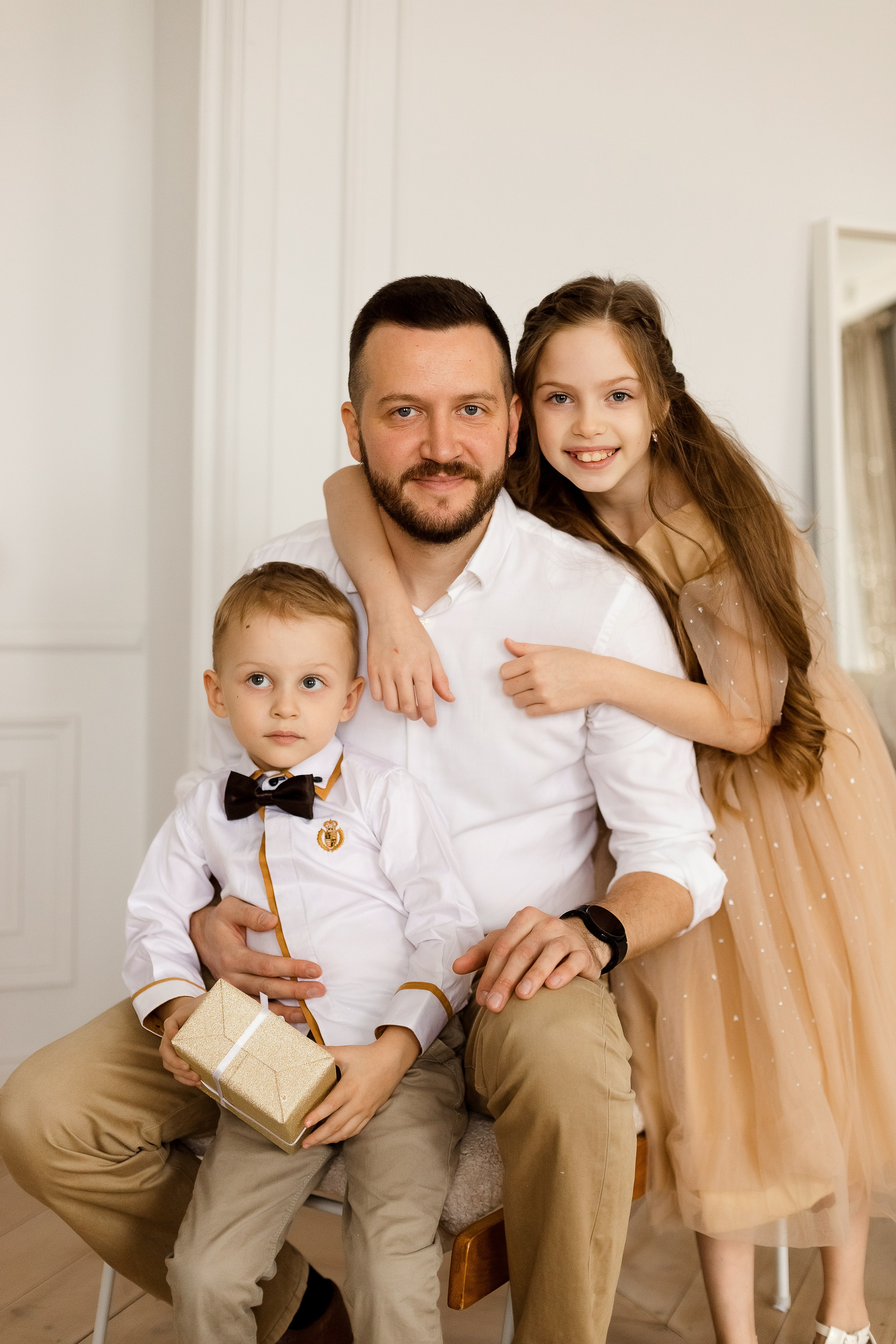 Новогодняя семейная съемка в Villa Nina. Семейный фотограф в Екатеринбурге Маргарита Курносова