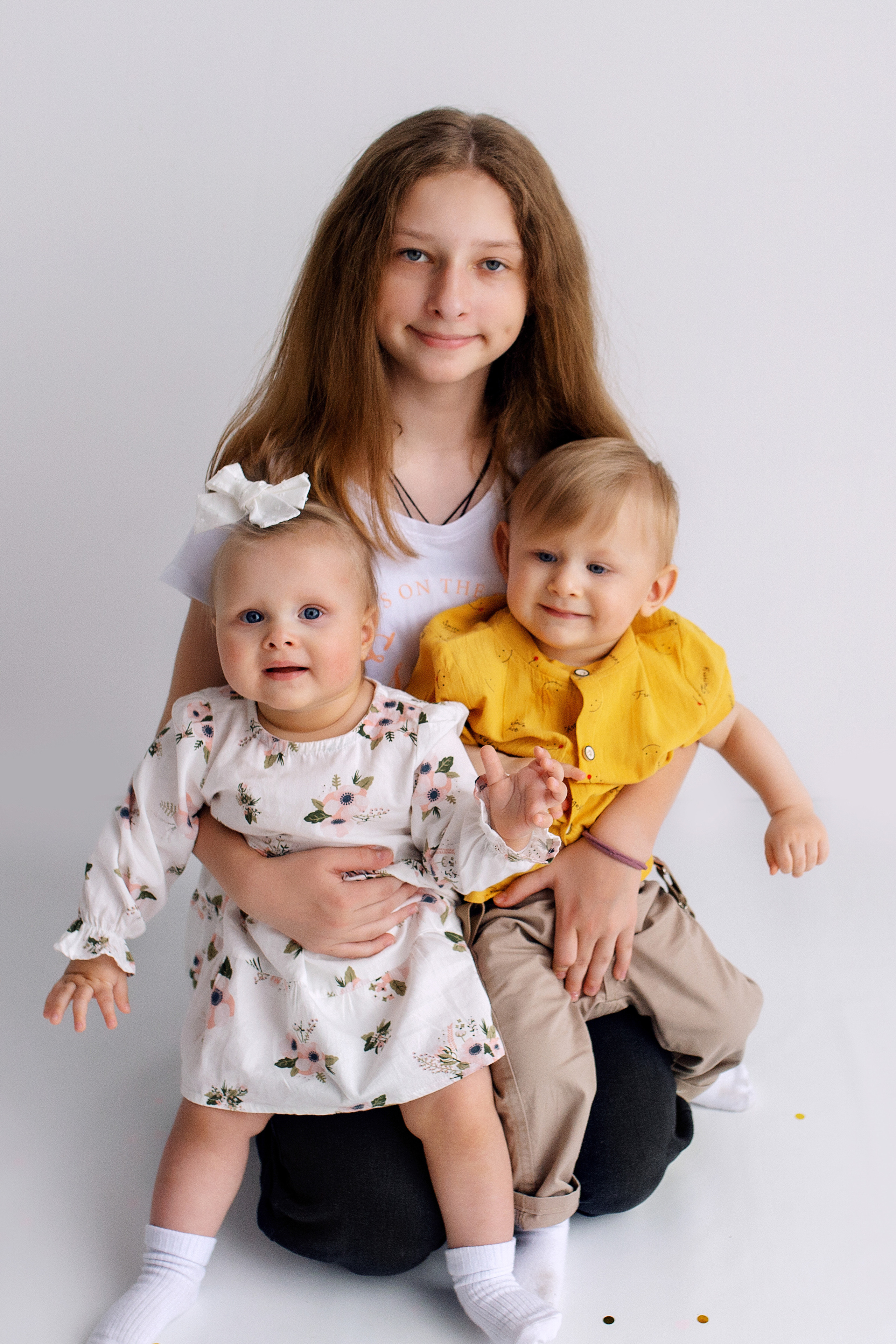 ЕВА и ВАНЯ год. Фотограф новорожденных Оксана Полевская