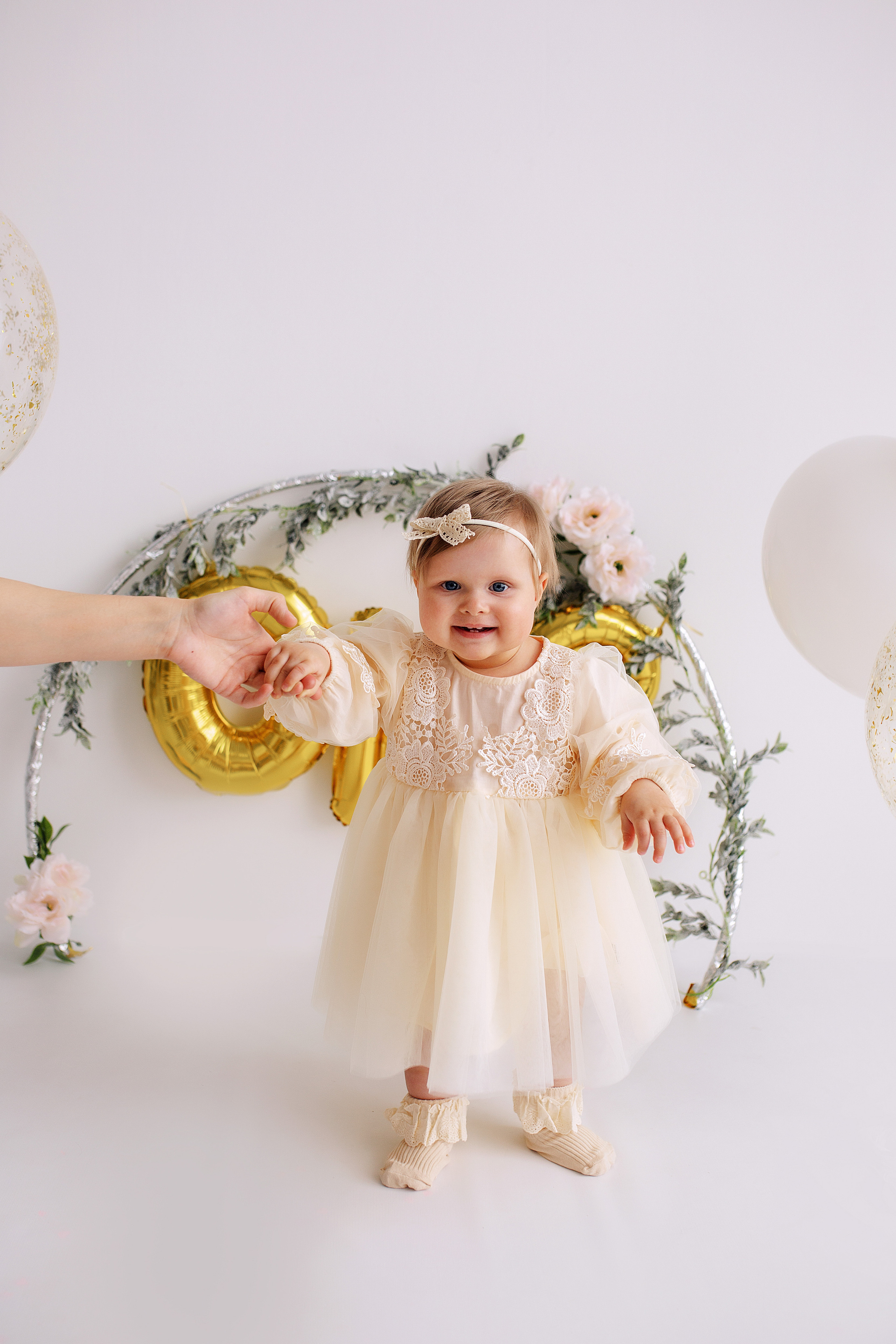 ЕВА и ВАНЯ год. Фотограф новорожденных Оксана Полевская