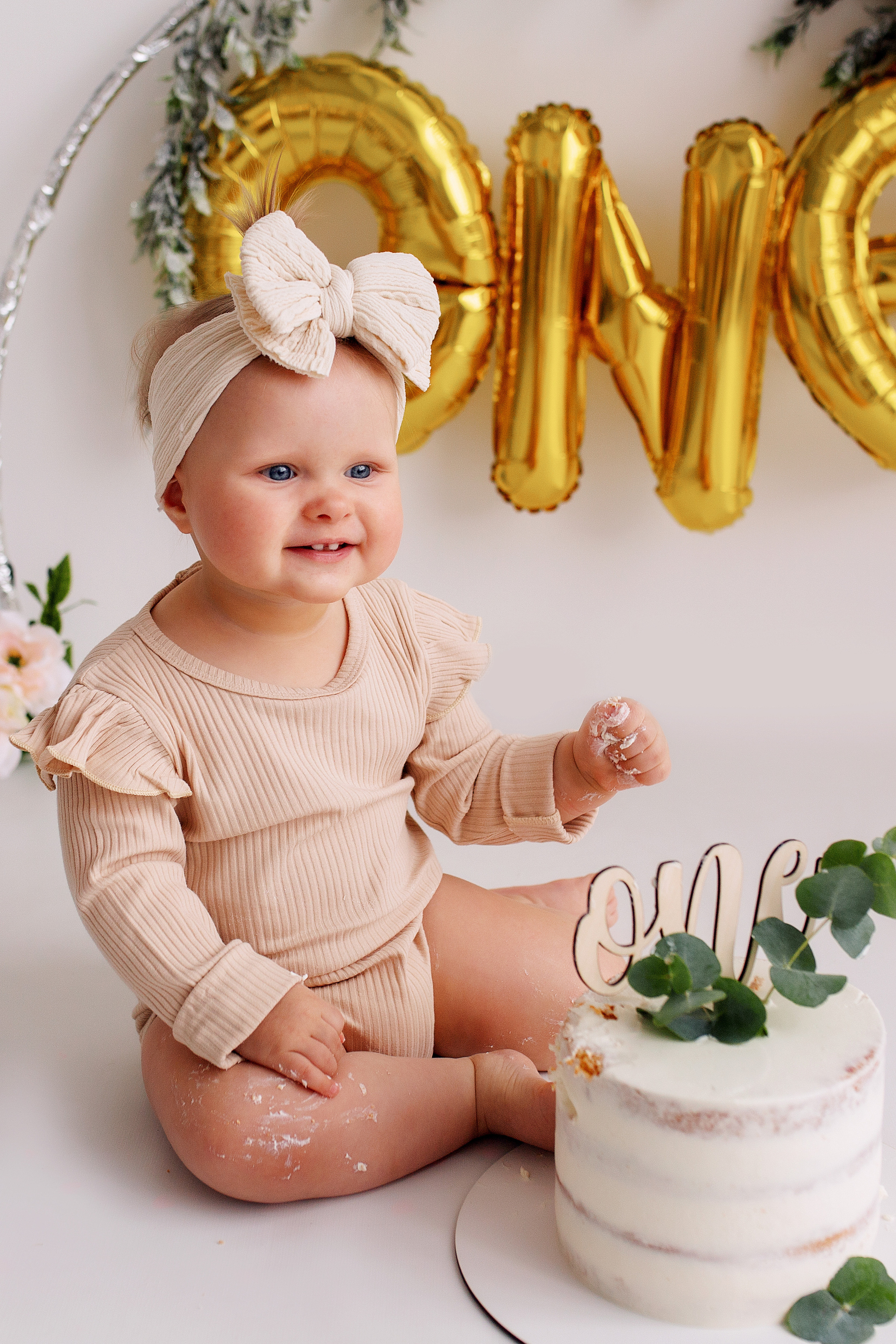 ЕВА и ВАНЯ год. Фотограф новорожденных Оксана Полевская