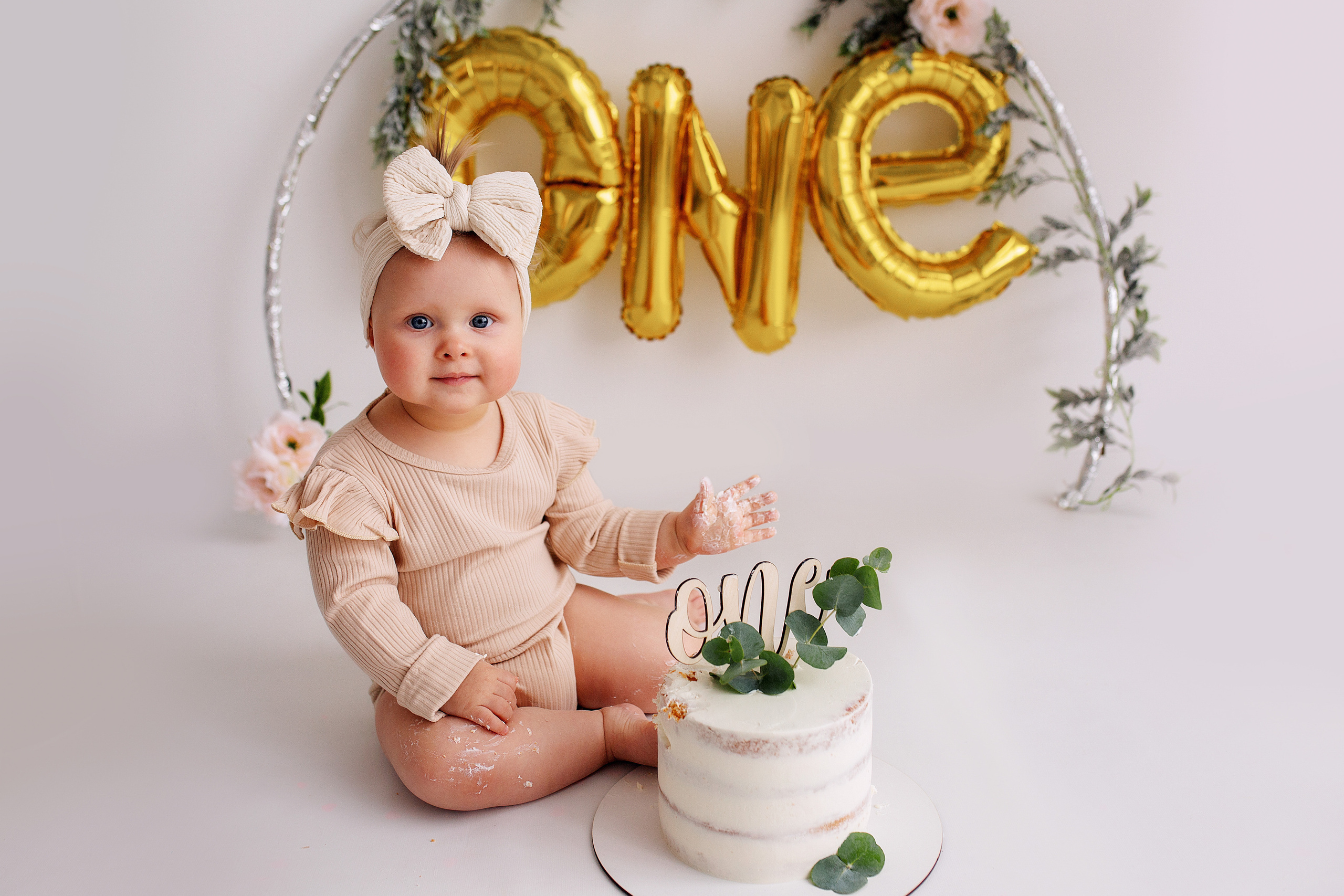 ЕВА и ВАНЯ год. Фотограф новорожденных Оксана Полевская