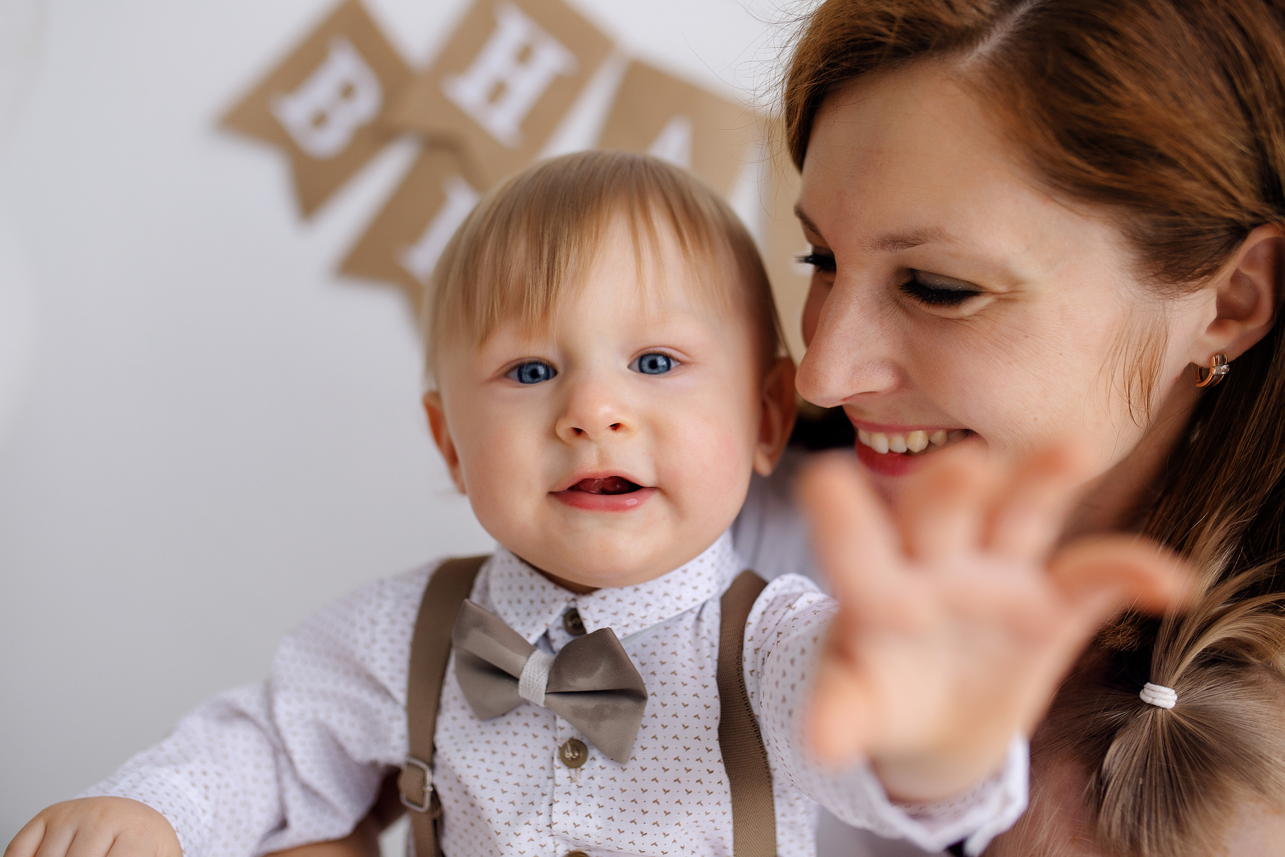 ЕВА и ВАНЯ год. Фотограф новорожденных Оксана Полевская